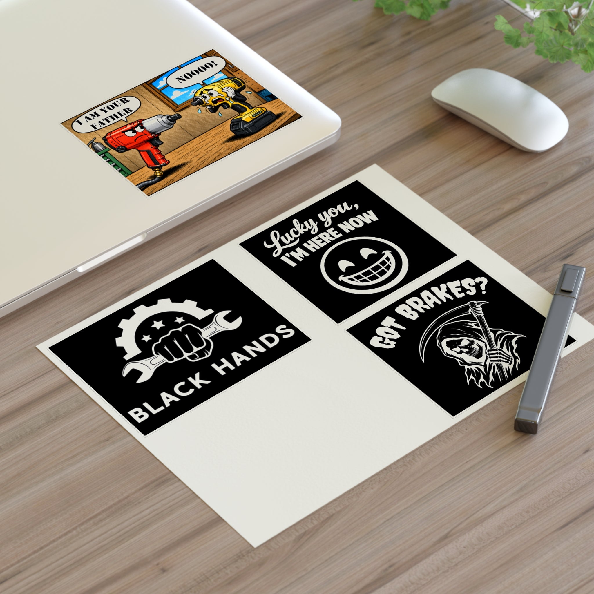 Black Hands Sticker Sheet 8