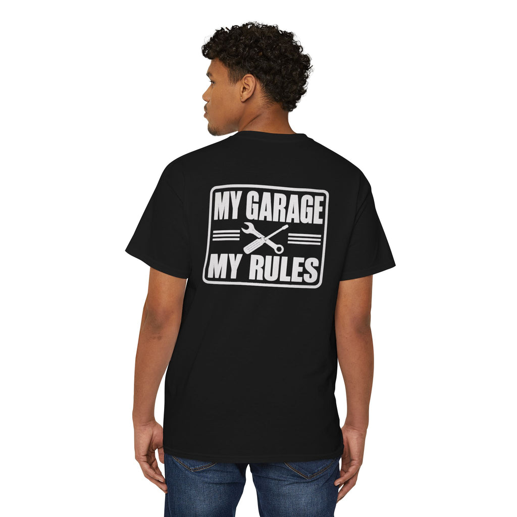 My Garage My Rules Pocket Tee