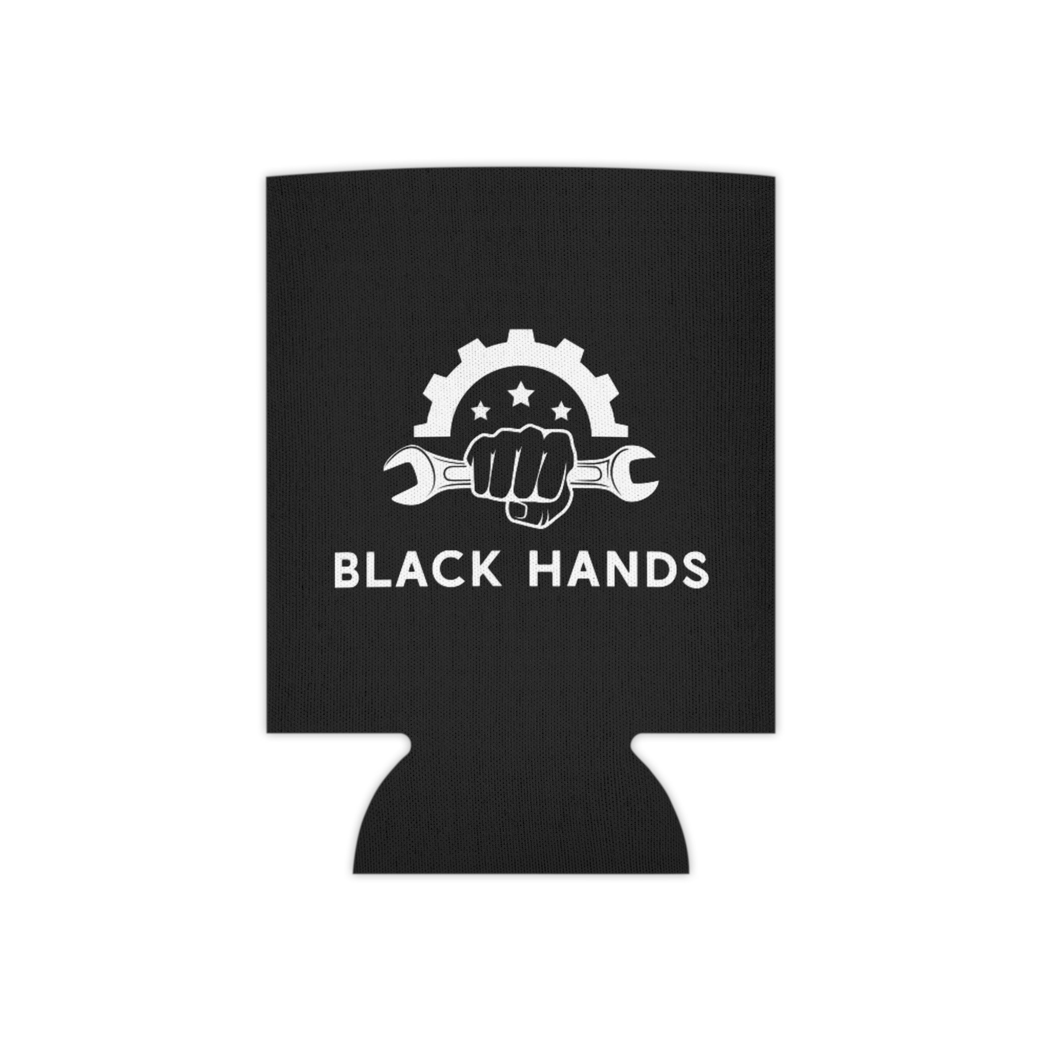 Black Hands Logo Can Cooler