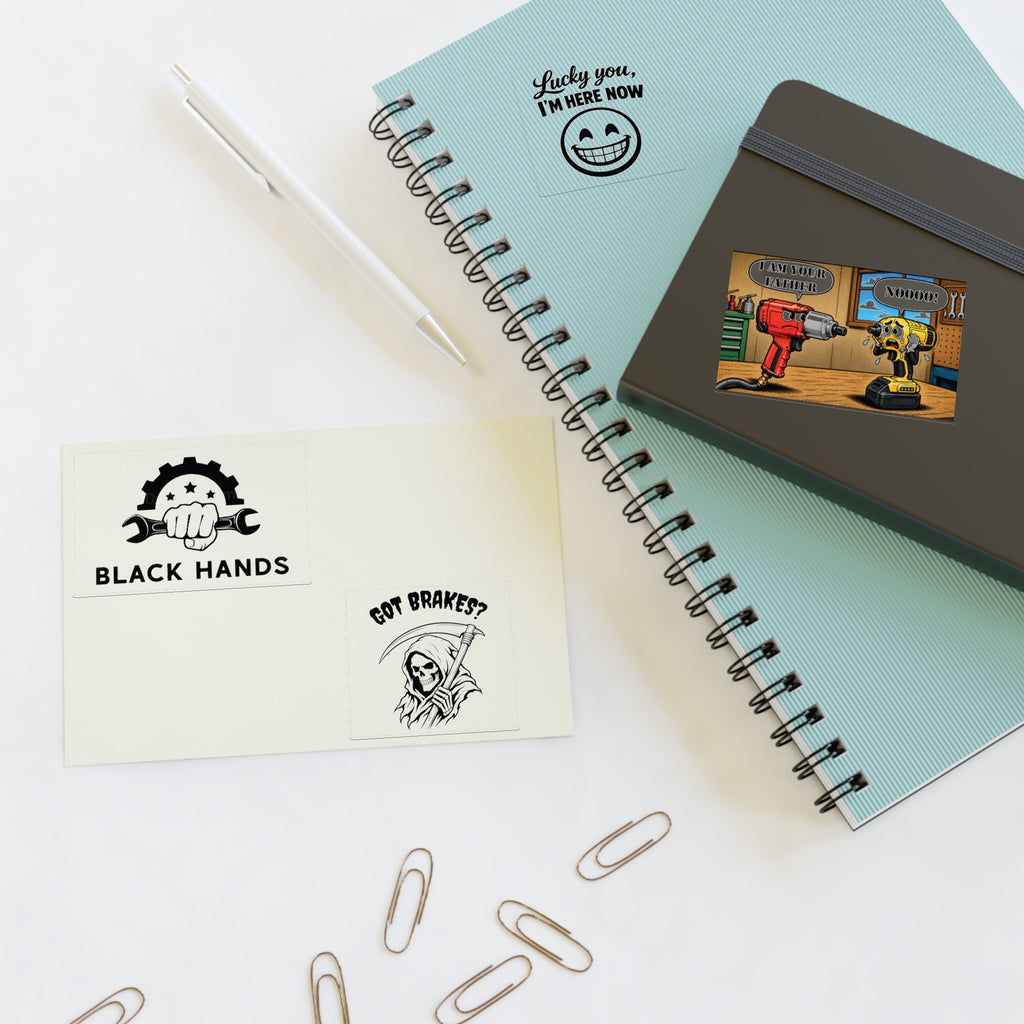 Black Hands Sticker Sheet 4