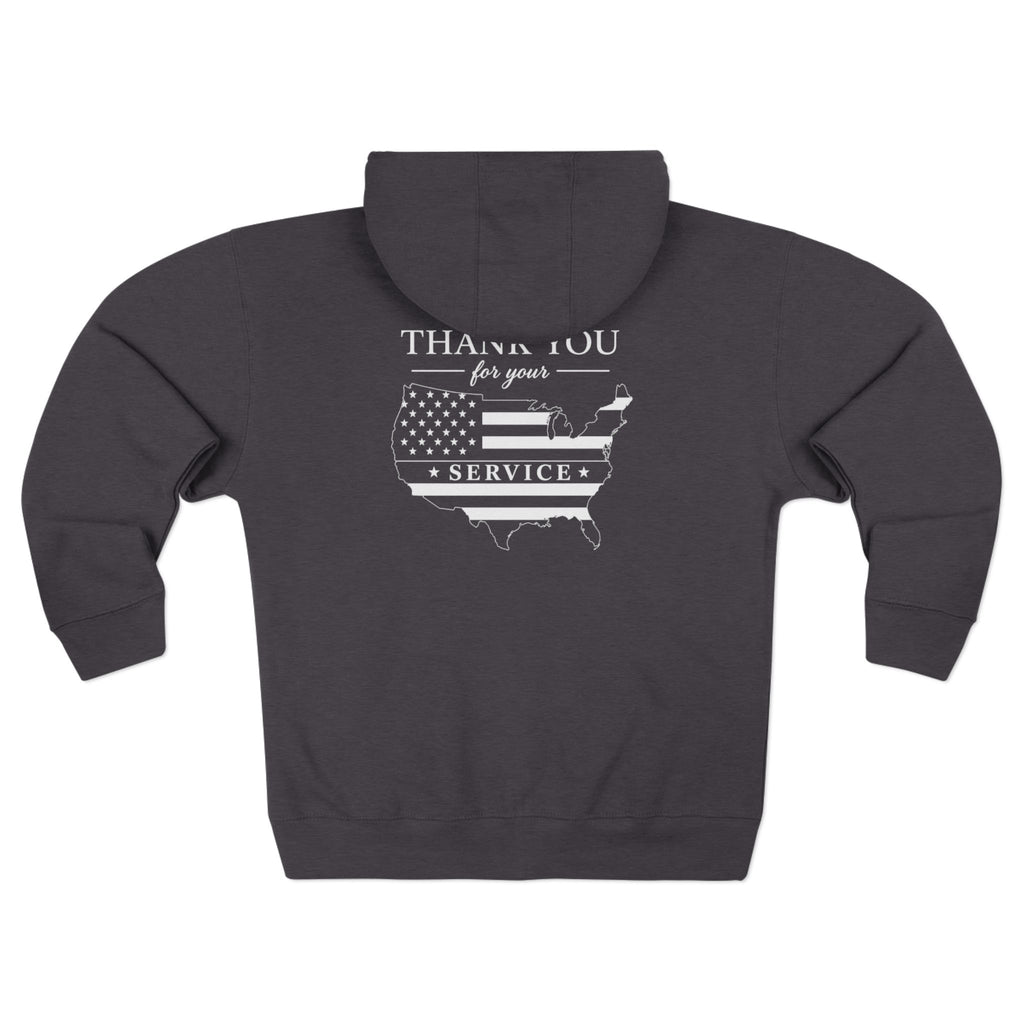 Military Appreciation Zip Hoodie