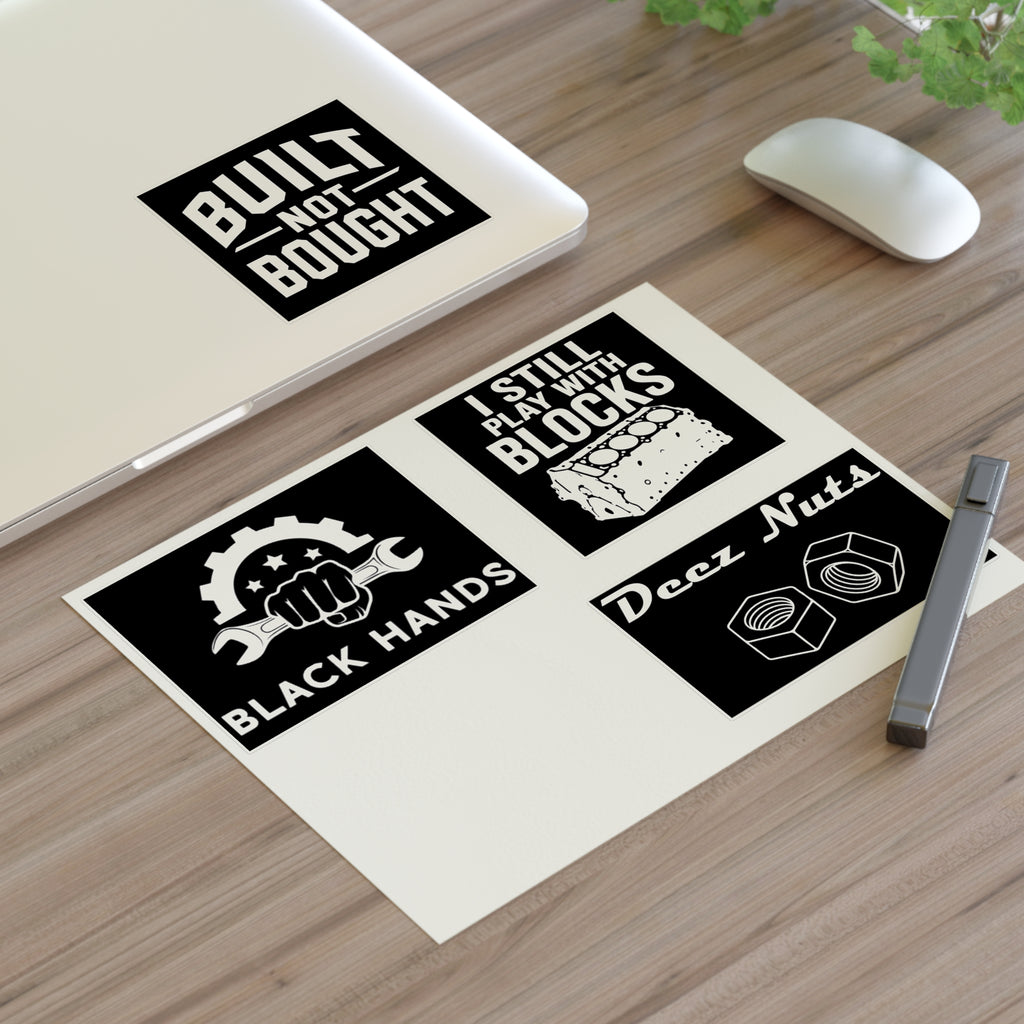 Black Hands Sticker Sheet 7