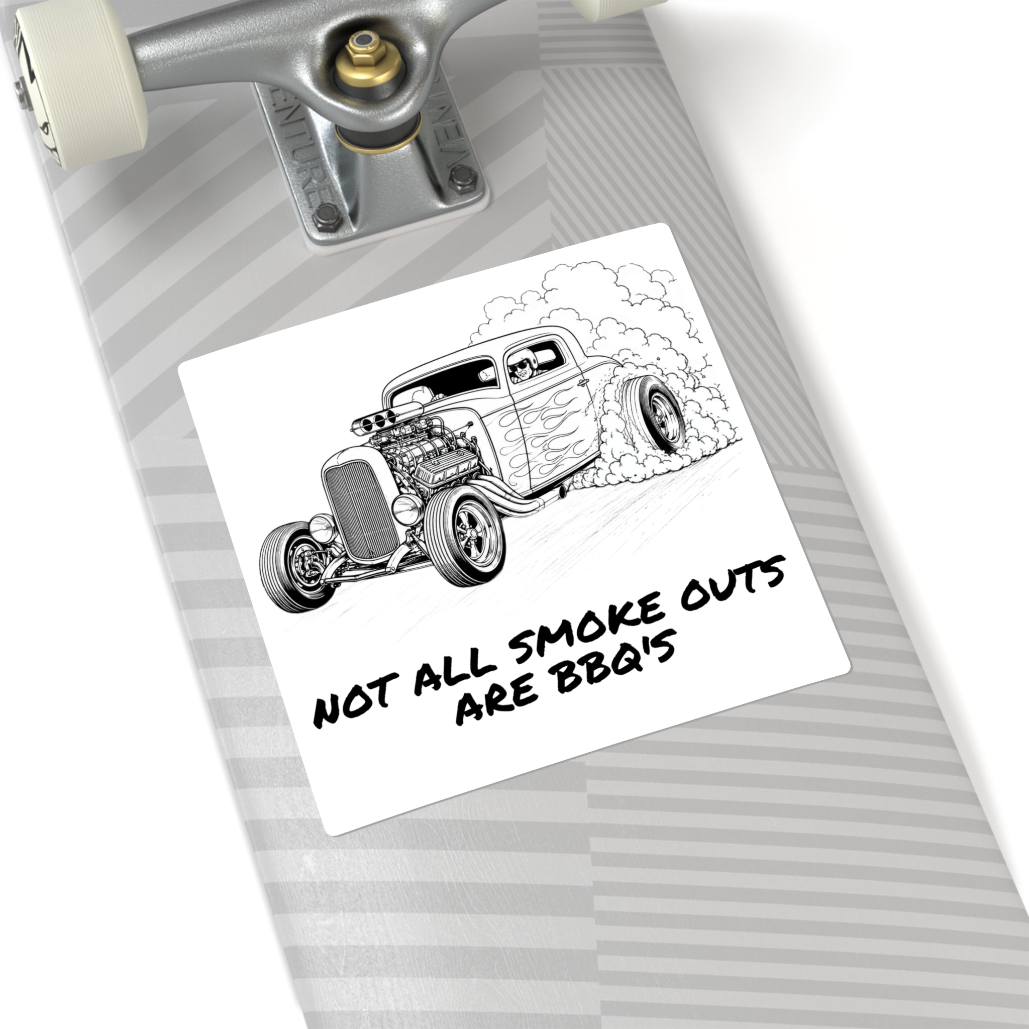 Not All Smoke Outs Are BBQ’s Sticker