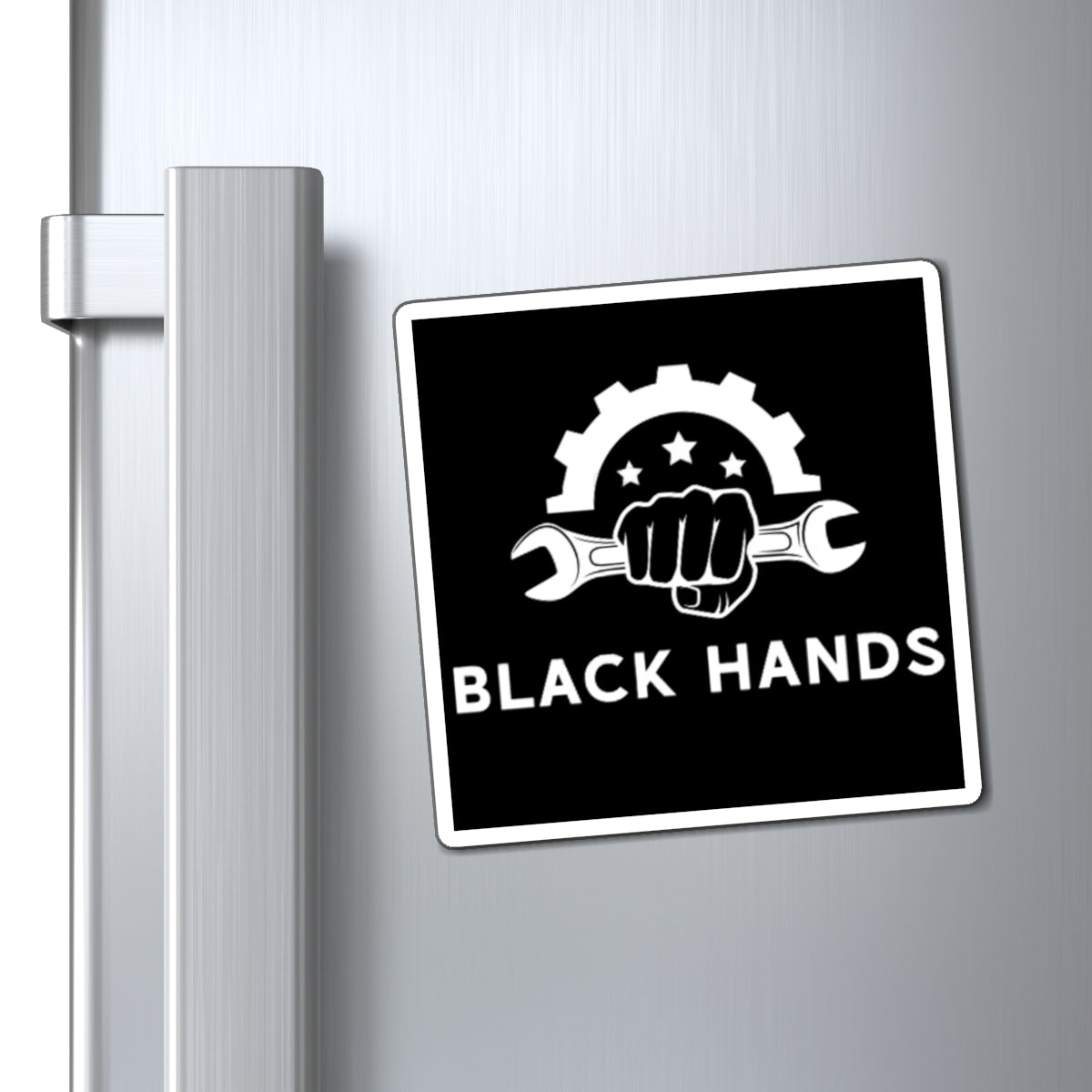 Black Hands Logo Magnet