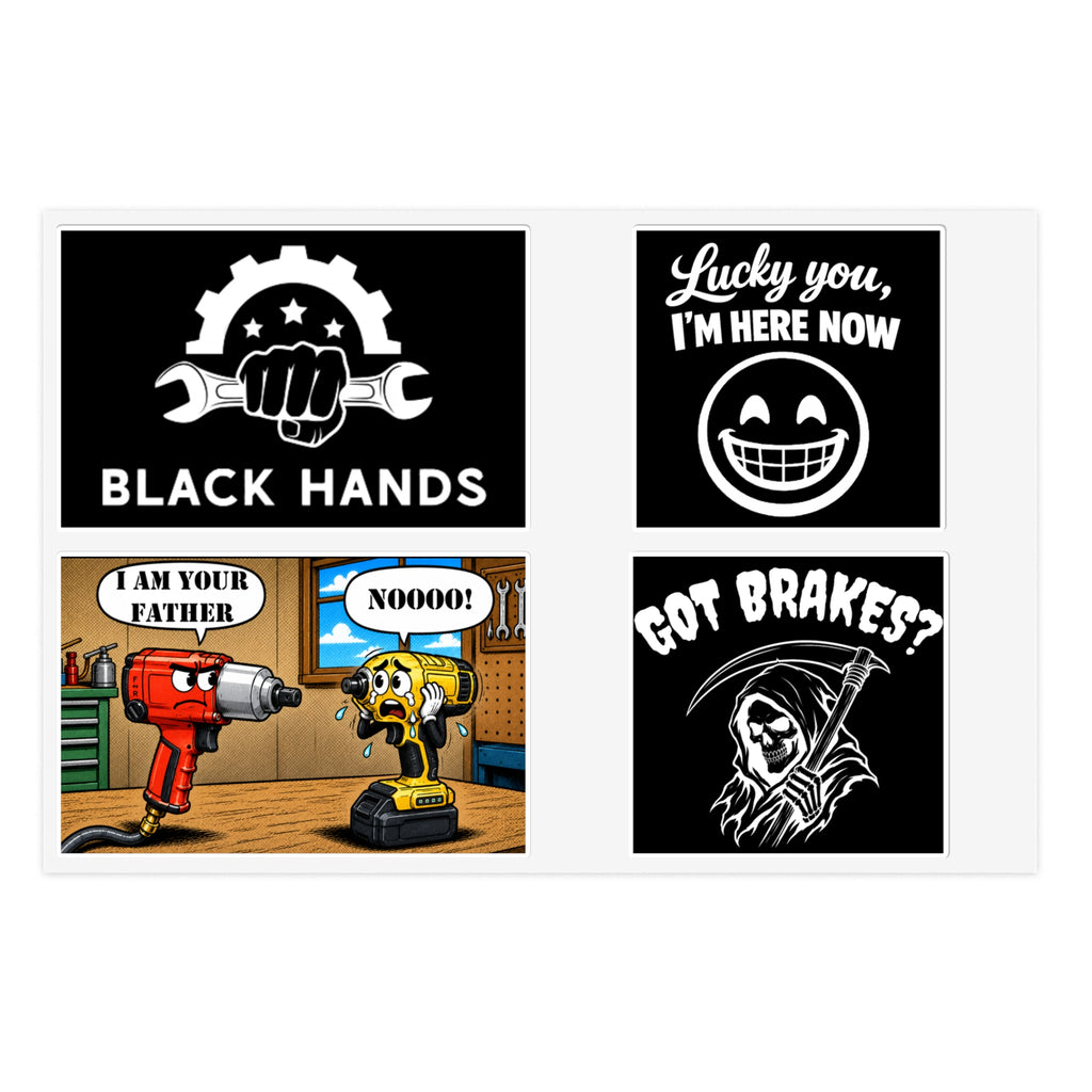 Black Hands Sticker Sheet 8