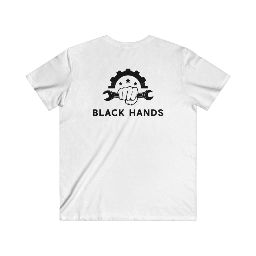 Black Hands Logo V-Neck