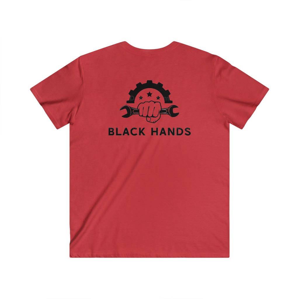 Black Hands Logo V-Neck