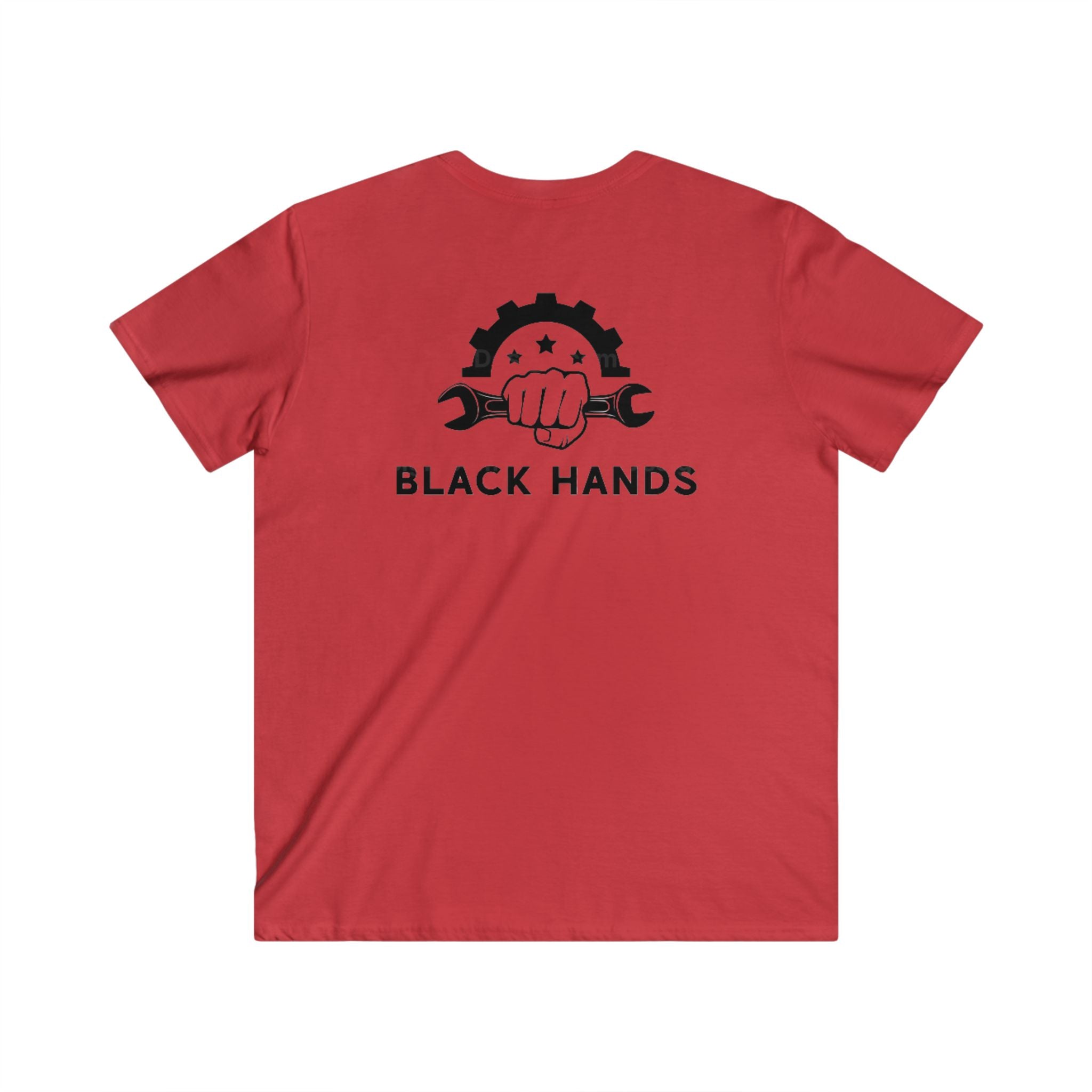 Black Hands Logo V-Neck