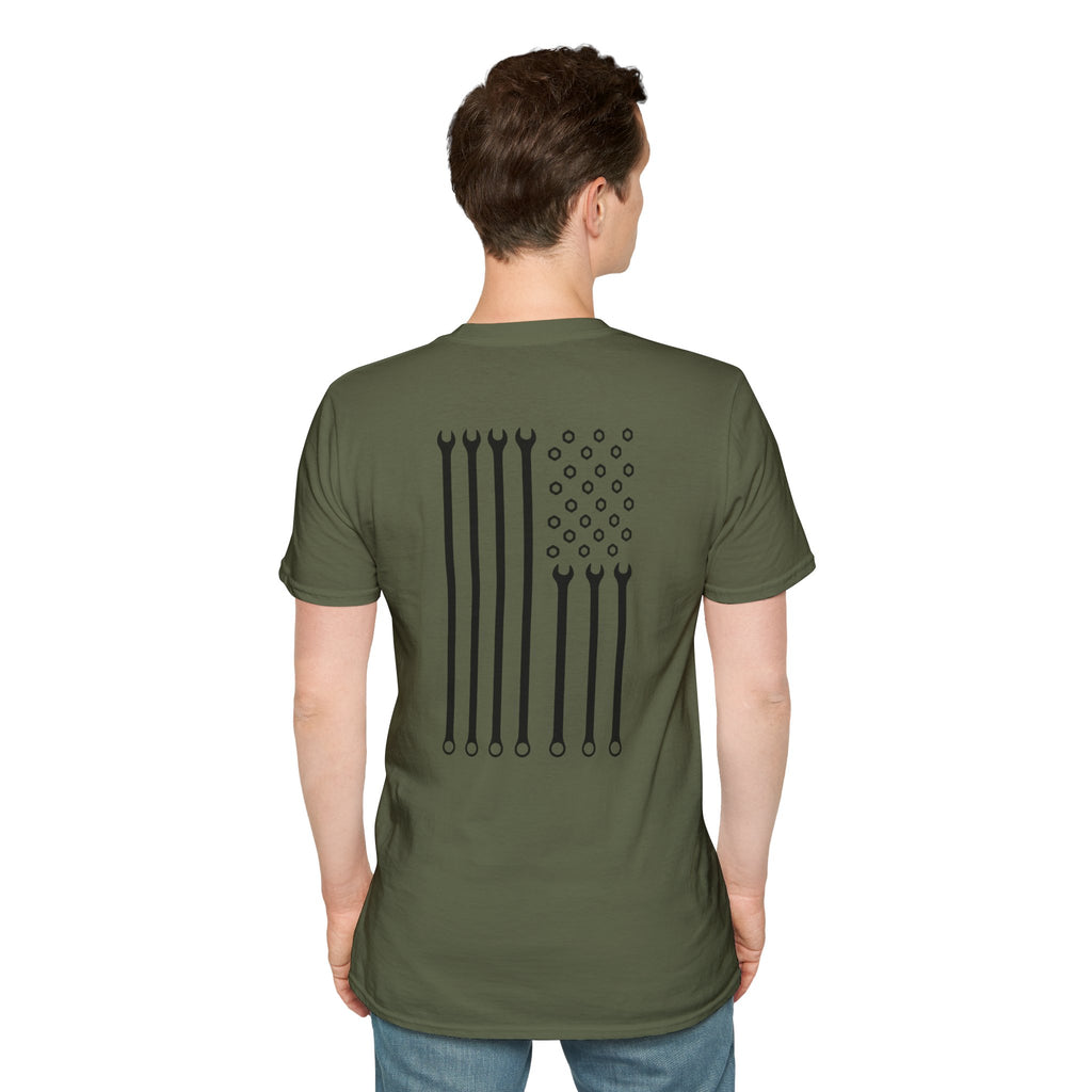 American Wrench Flag Tee