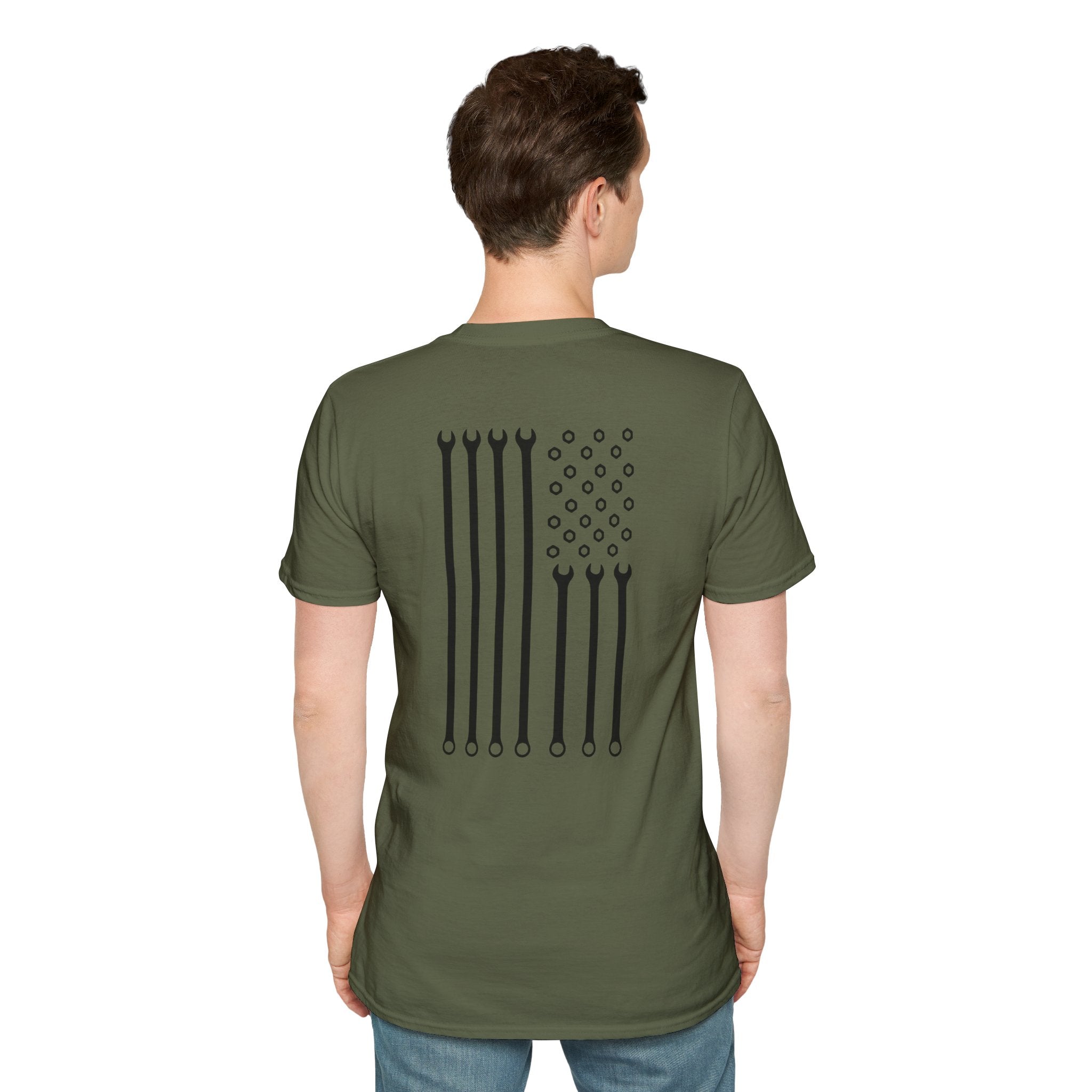 American Wrench Flag Tee