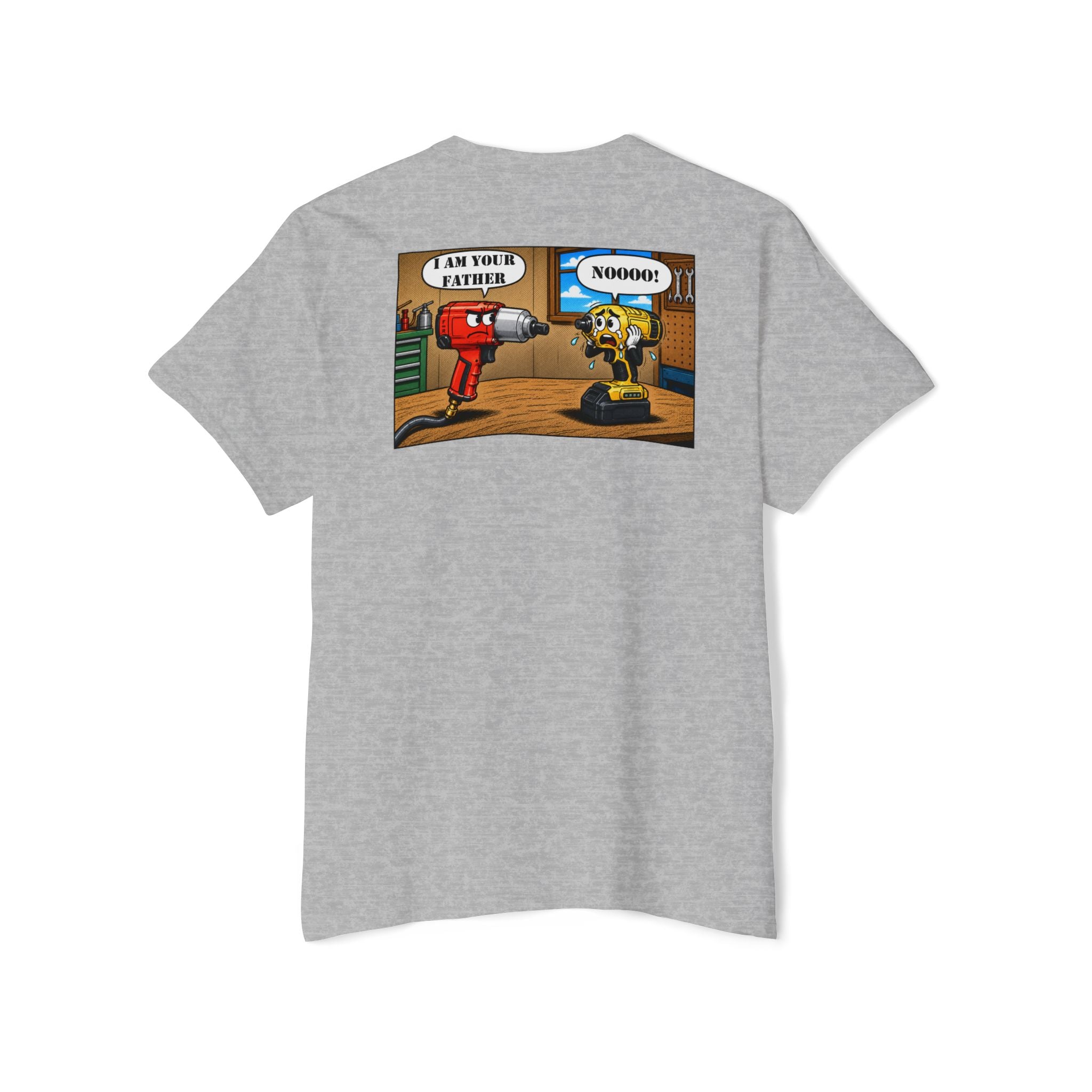 I Am Your Father Comic Humor Pocket Tee