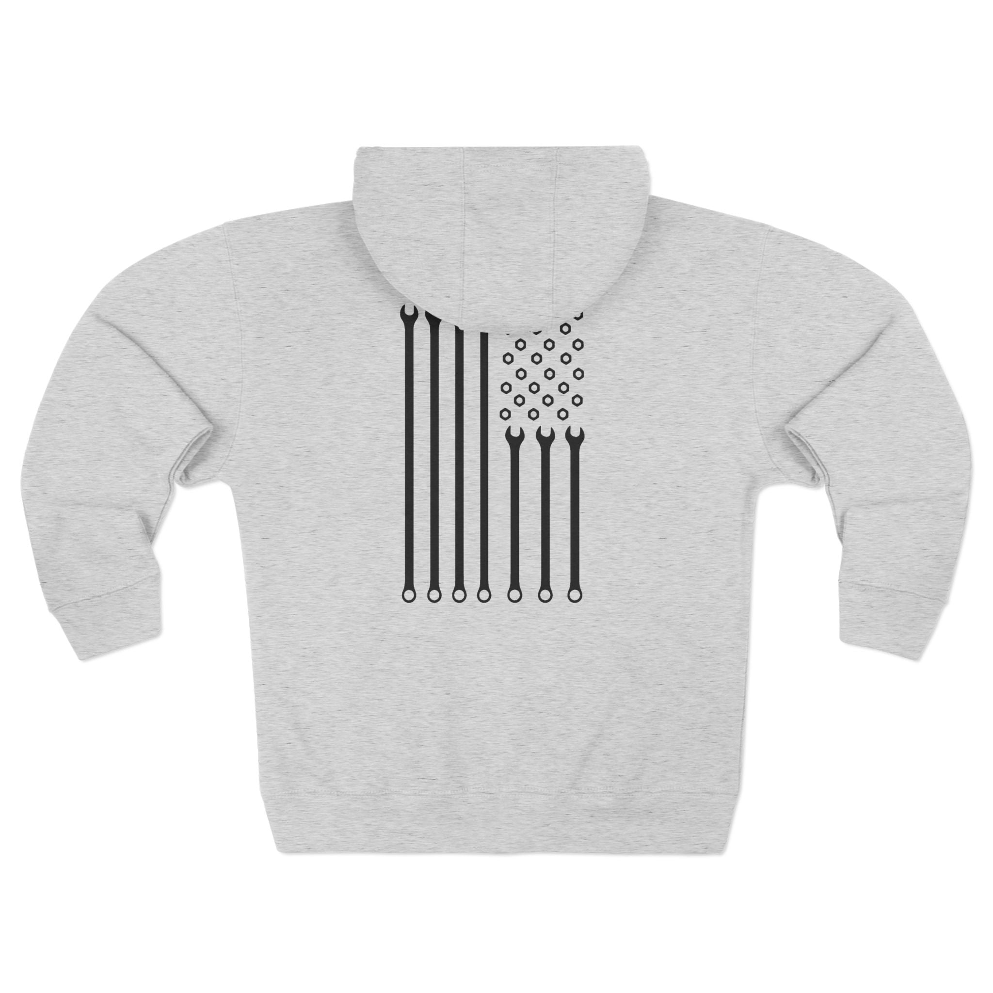 American Wrench Flag Zip Hoodie
