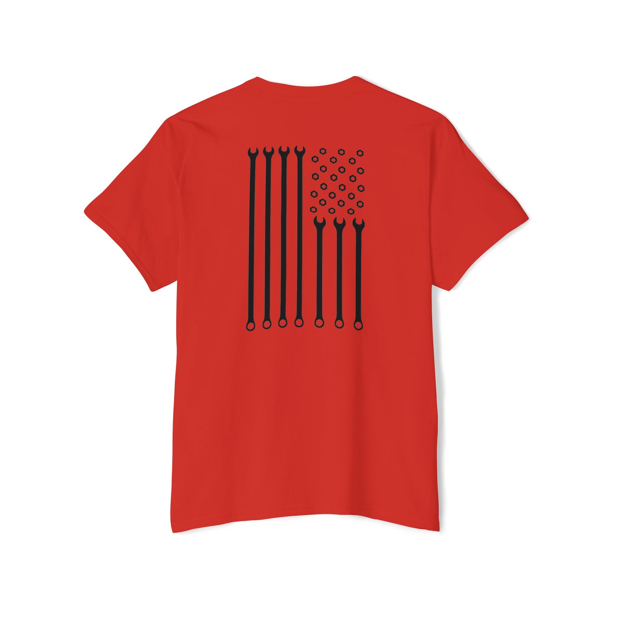American Wrench Flag Pocket Tee