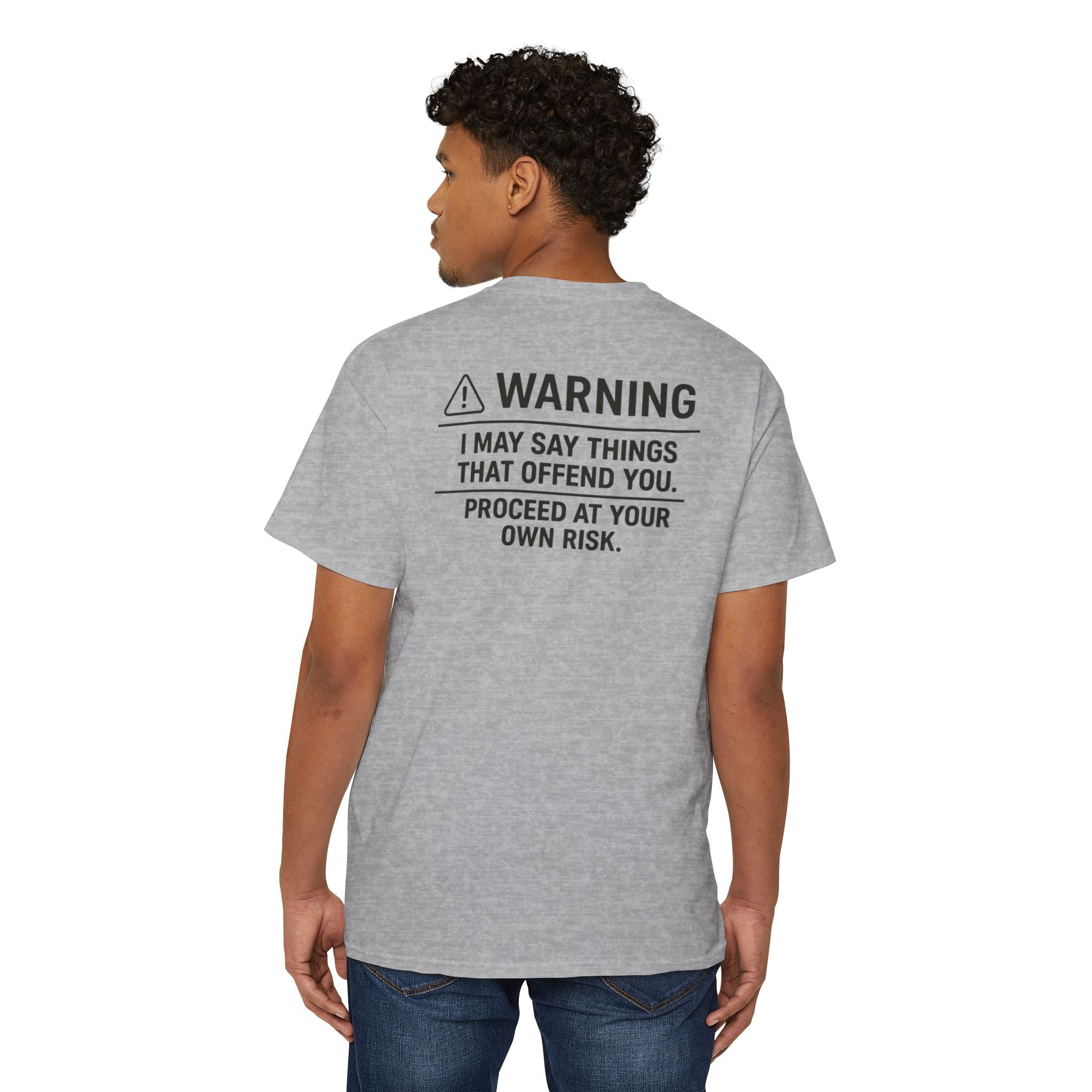 Warning: I May Say Things That Offend You Pocket Tee