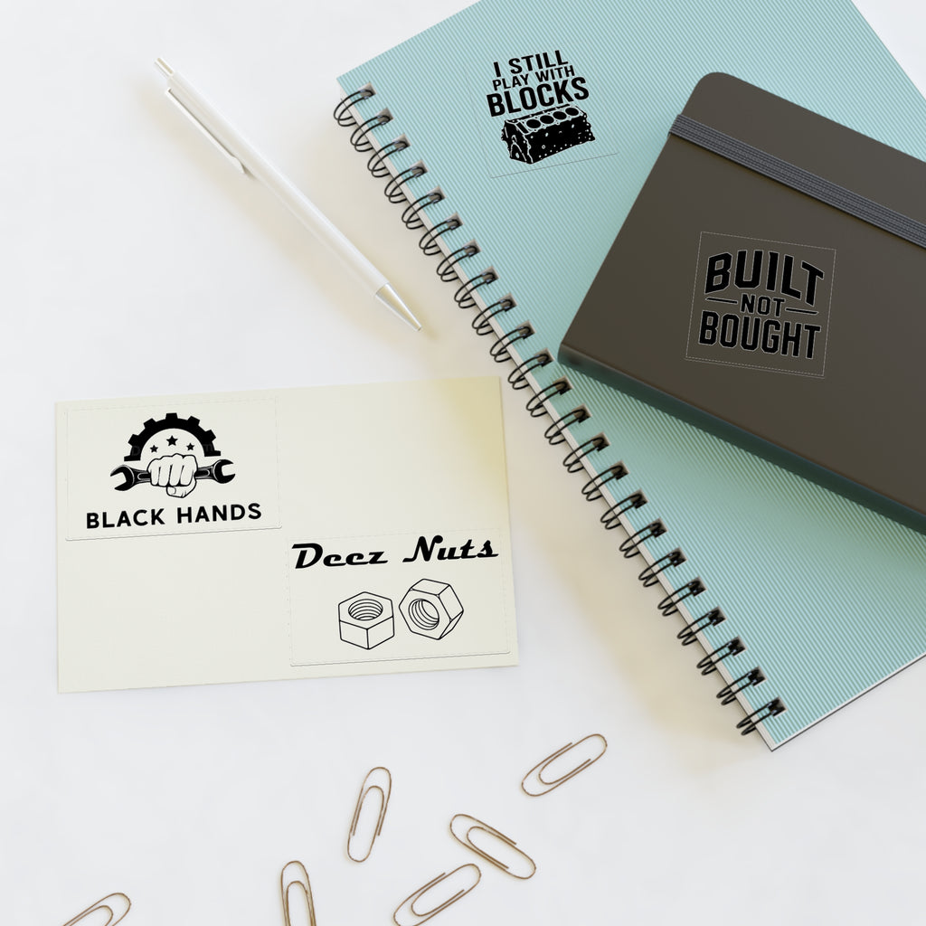 Black Hands Sticker Sheet 3