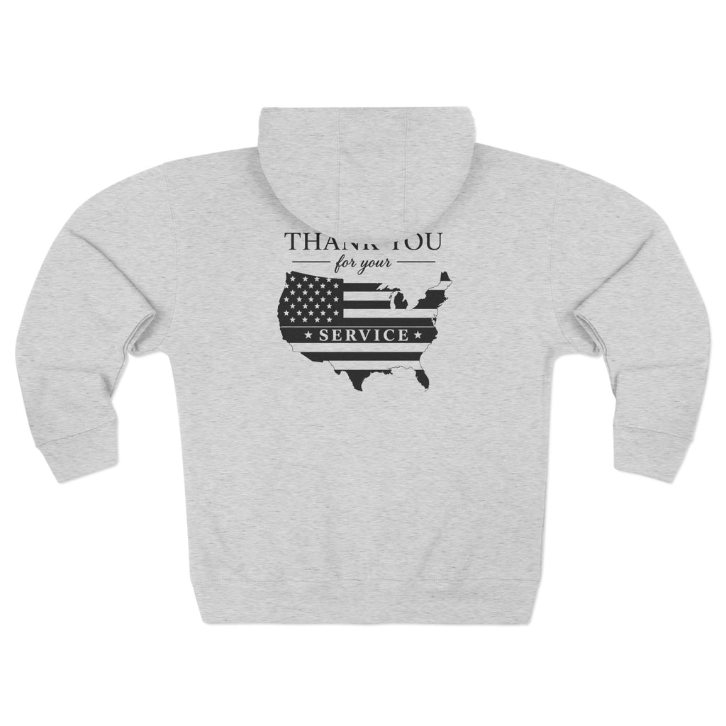 Military Appreciation Zip Hoodie