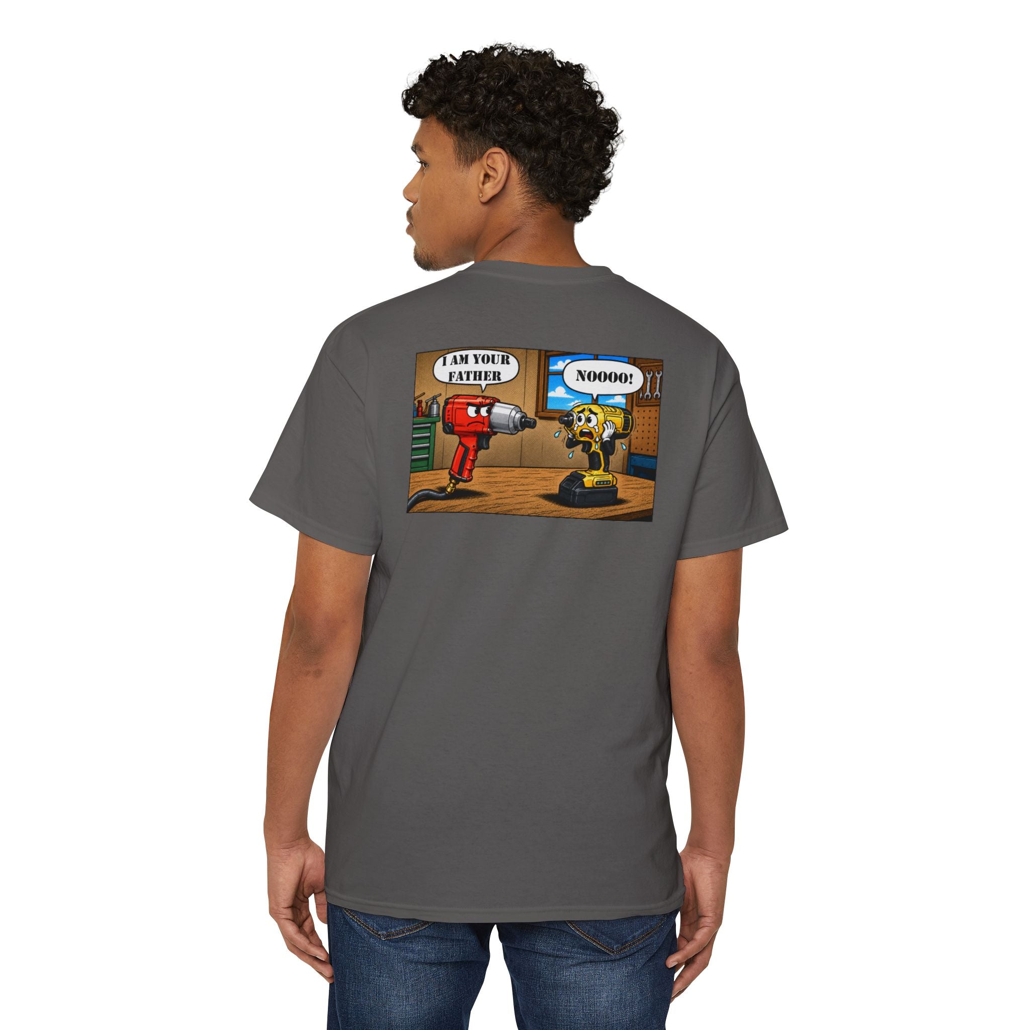 I Am Your Father Comic Humor Pocket Tee