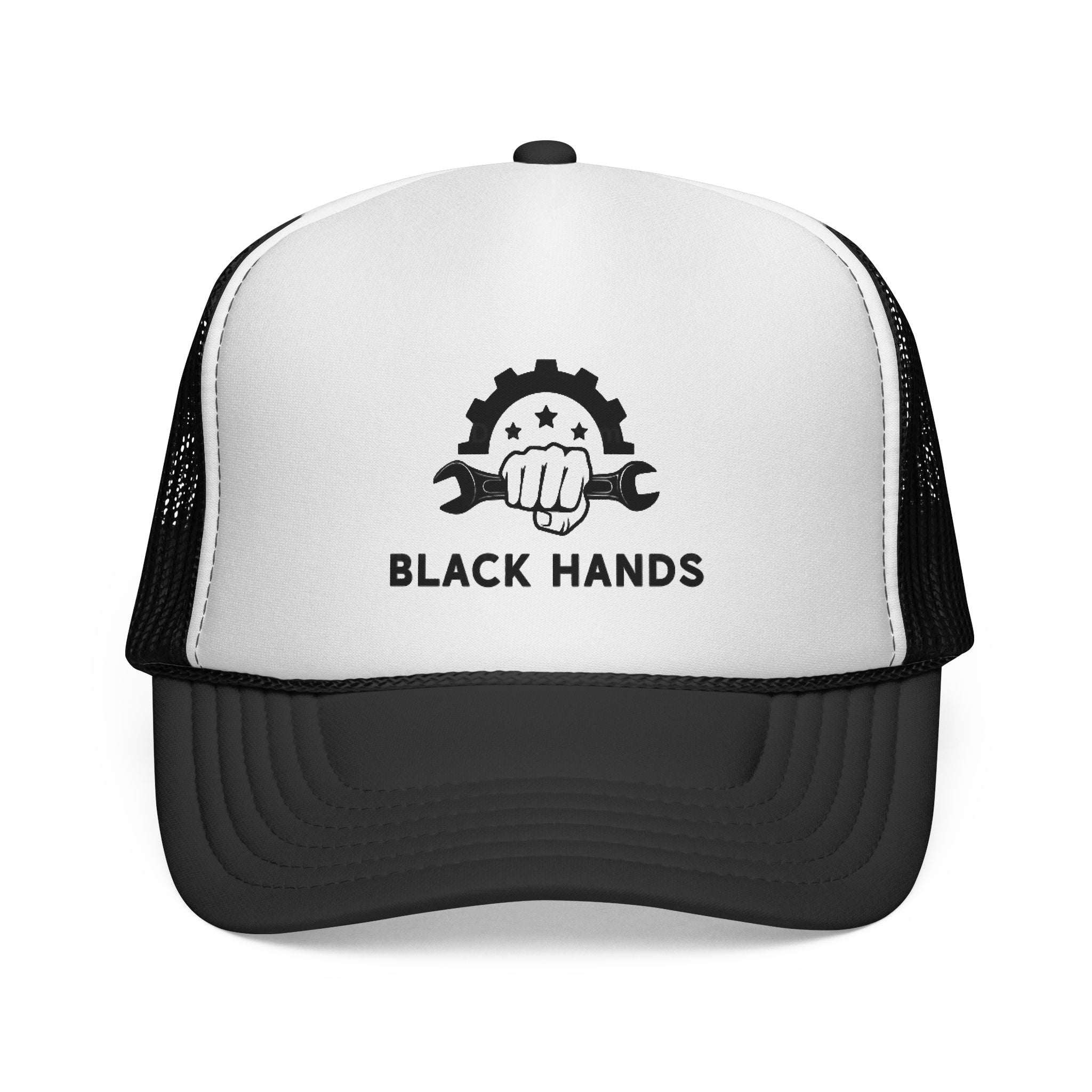 Black Hands Logo Trucker Cap