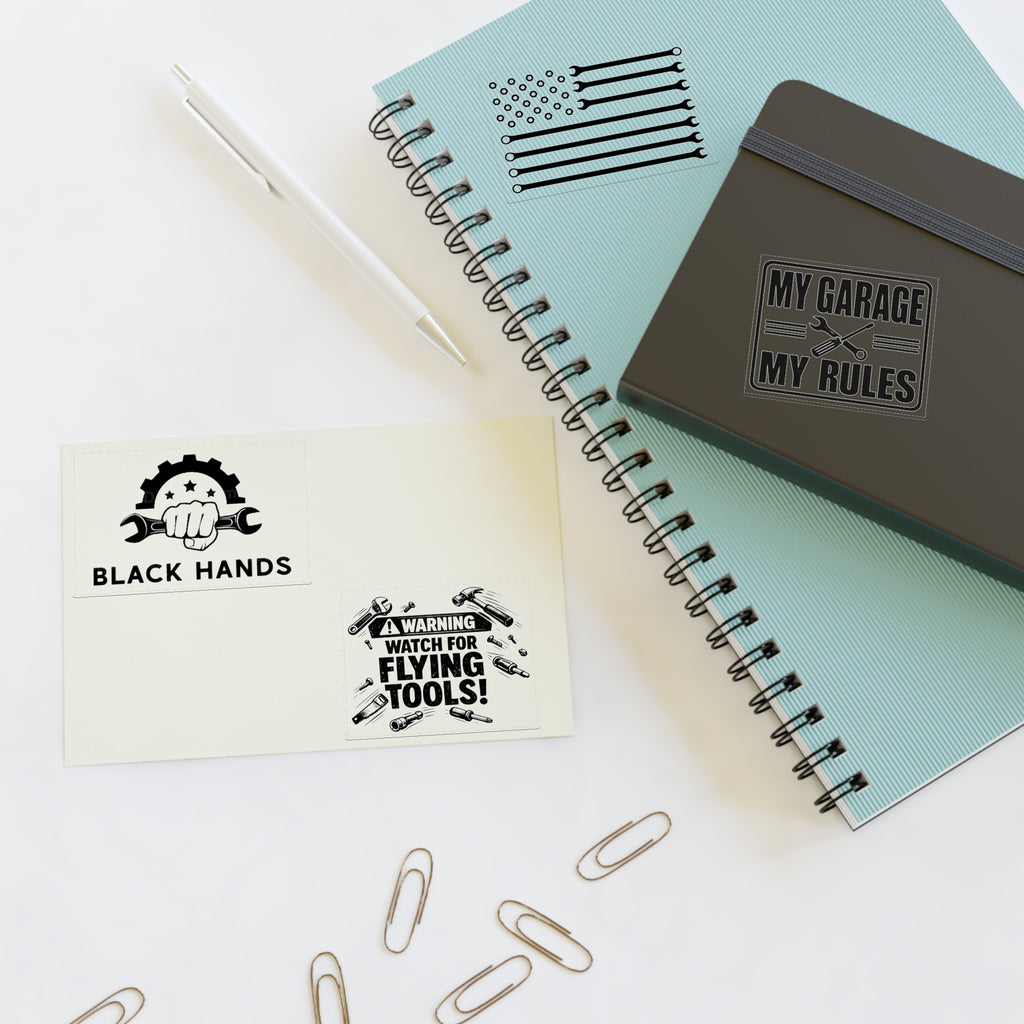 Black Hands Sticker Sheet 2