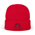 Black Hands Logo Embroidered Knit Beanie