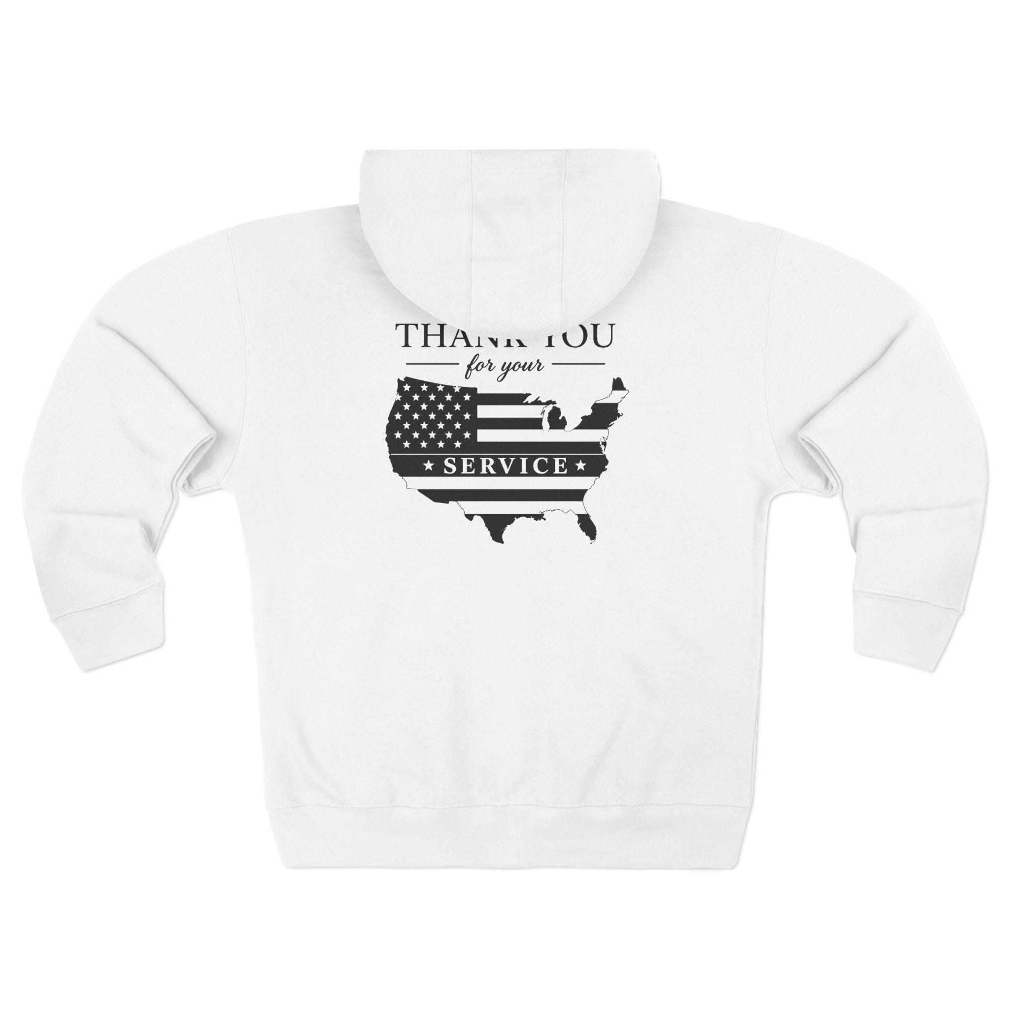 Military Appreciation Zip Hoodie