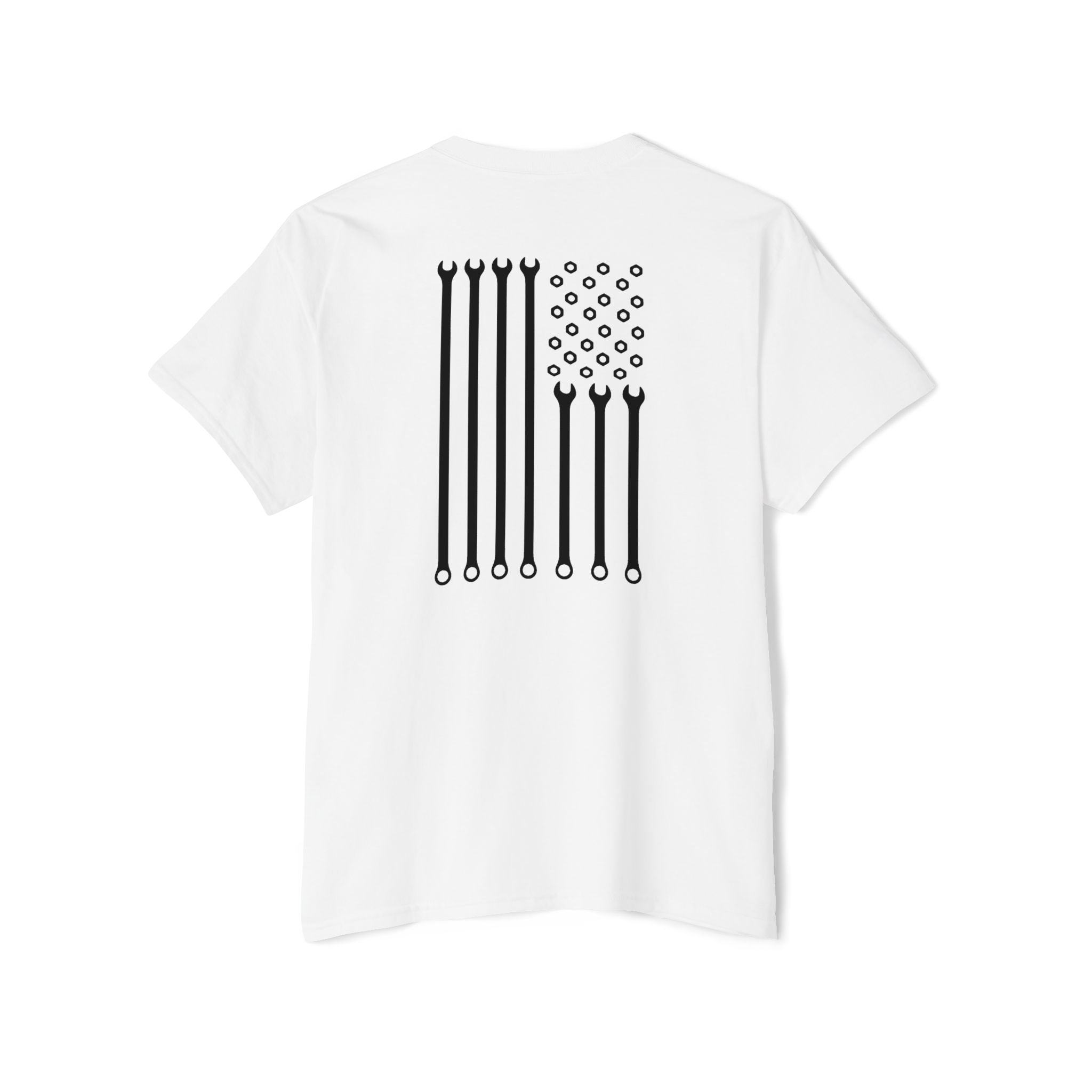 American Wrench Flag Pocket Tee