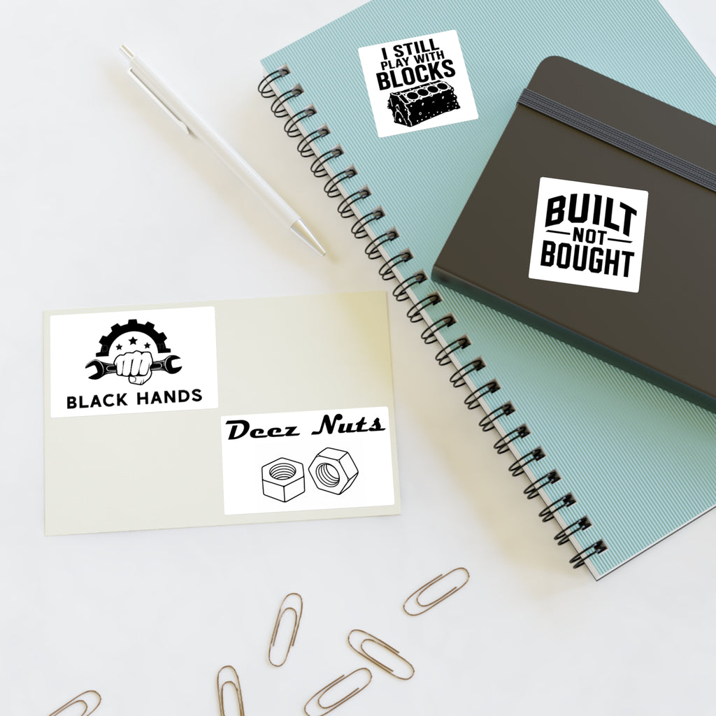 Black Hands Sticker Sheet 3