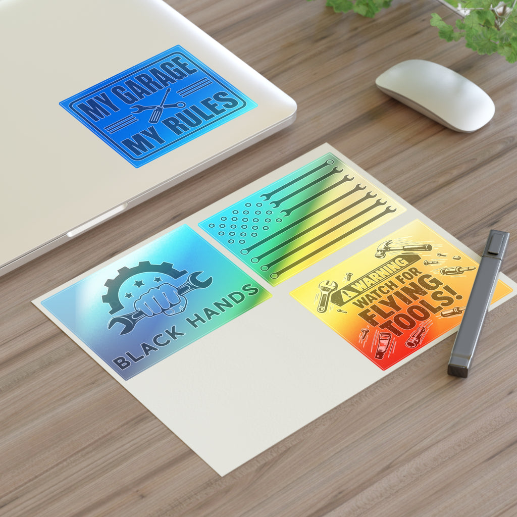 Black Hands Sticker Sheet 2