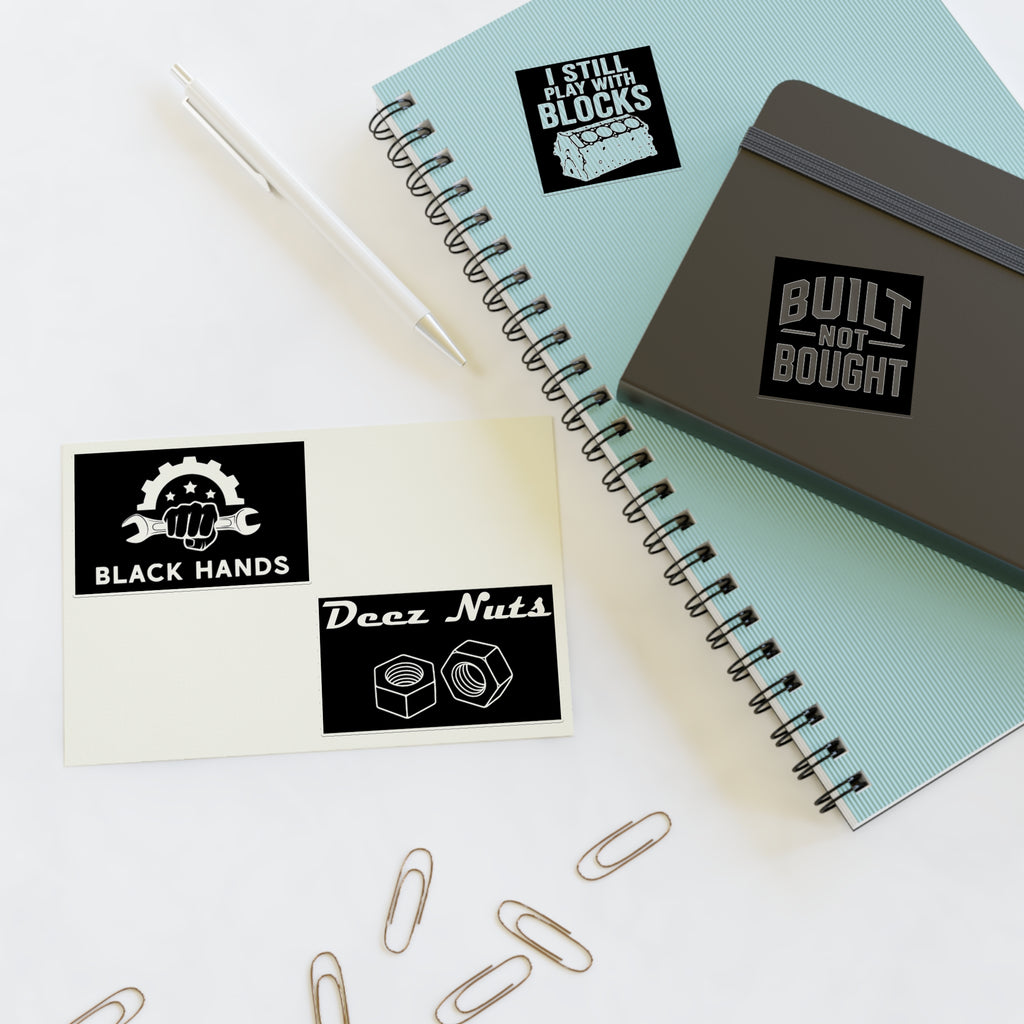 Black Hands Sticker Sheet 7