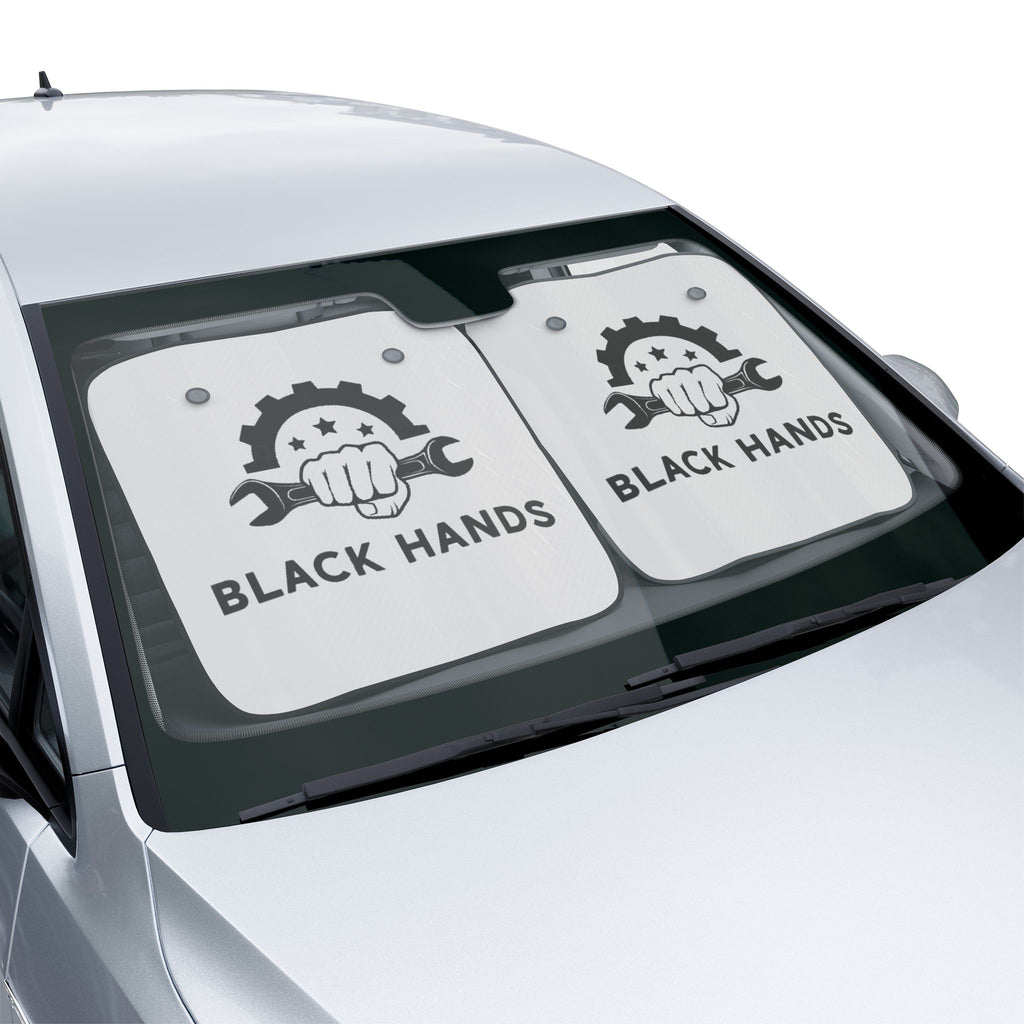 Black Hands Logo Sunshade