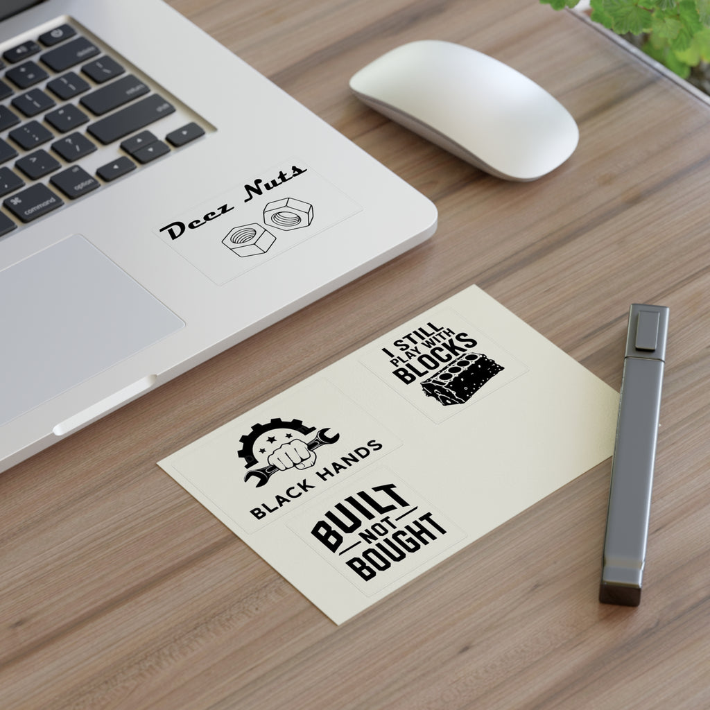 Black Hands Sticker Sheet 3