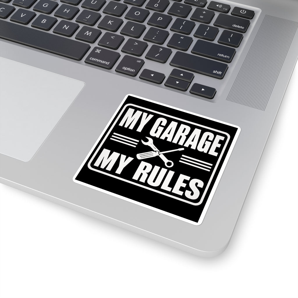 My Garage My Rules Sticker