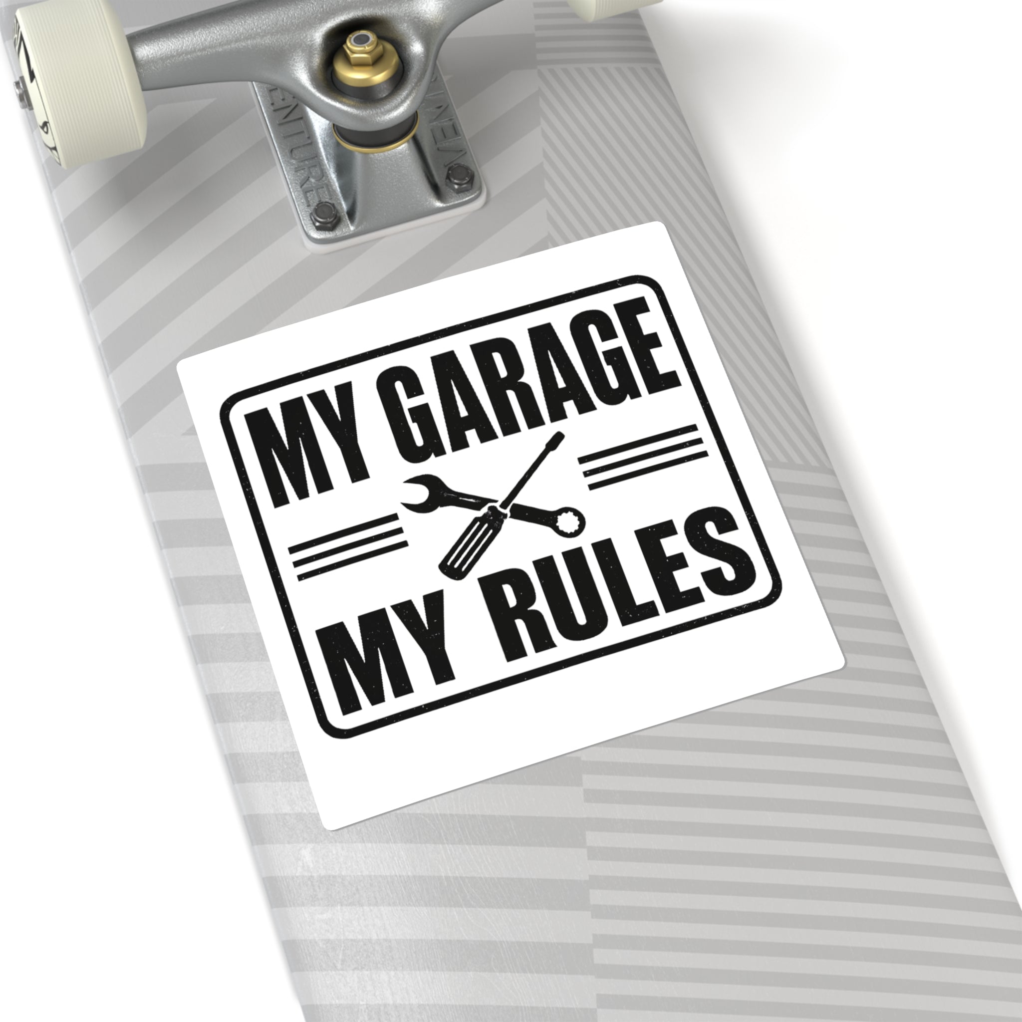 My Garage My Rules Sticker