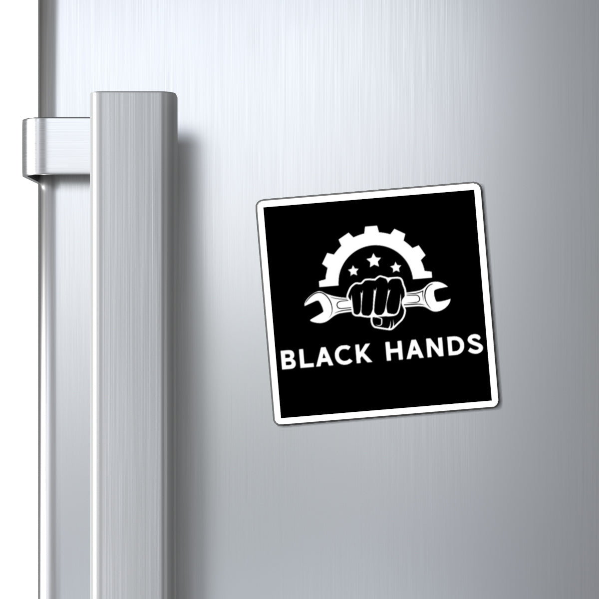 Black Hands Logo Magnet