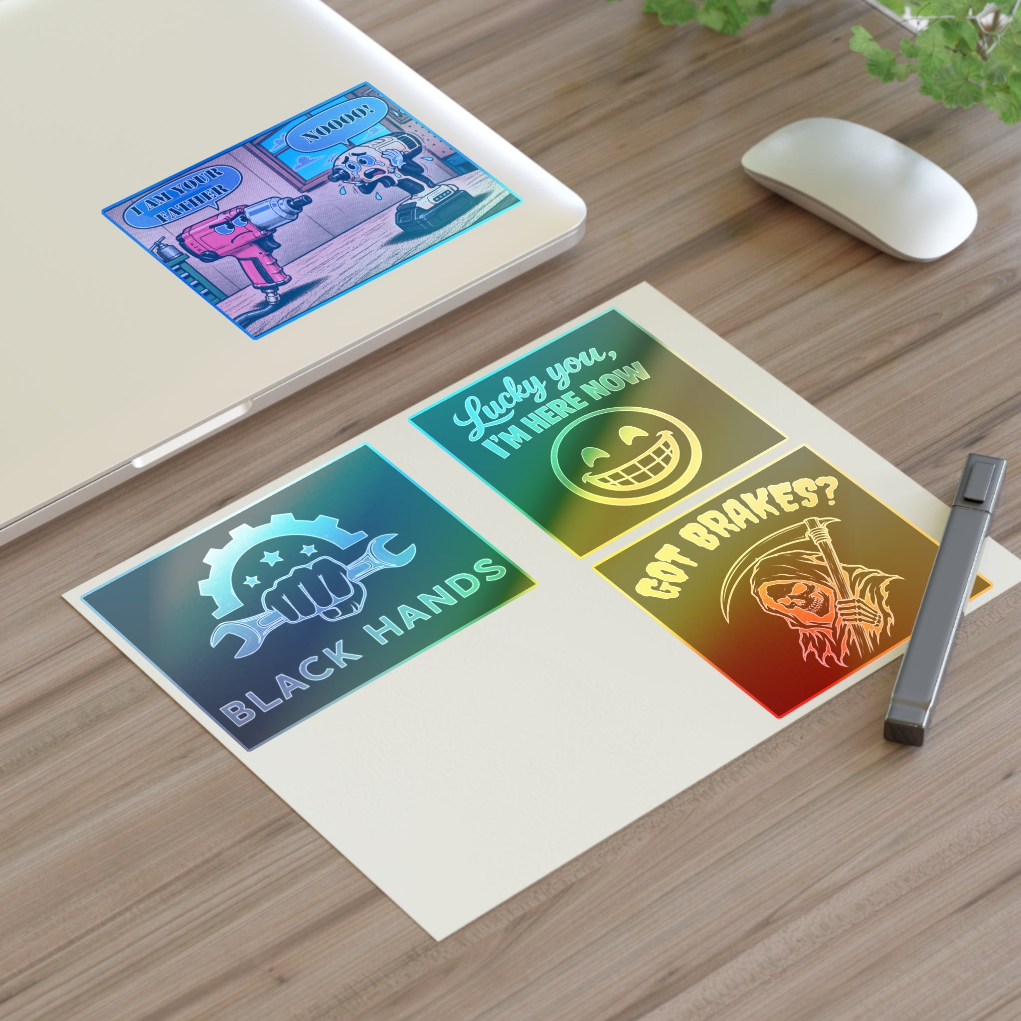 Black Hands Sticker Sheet 8