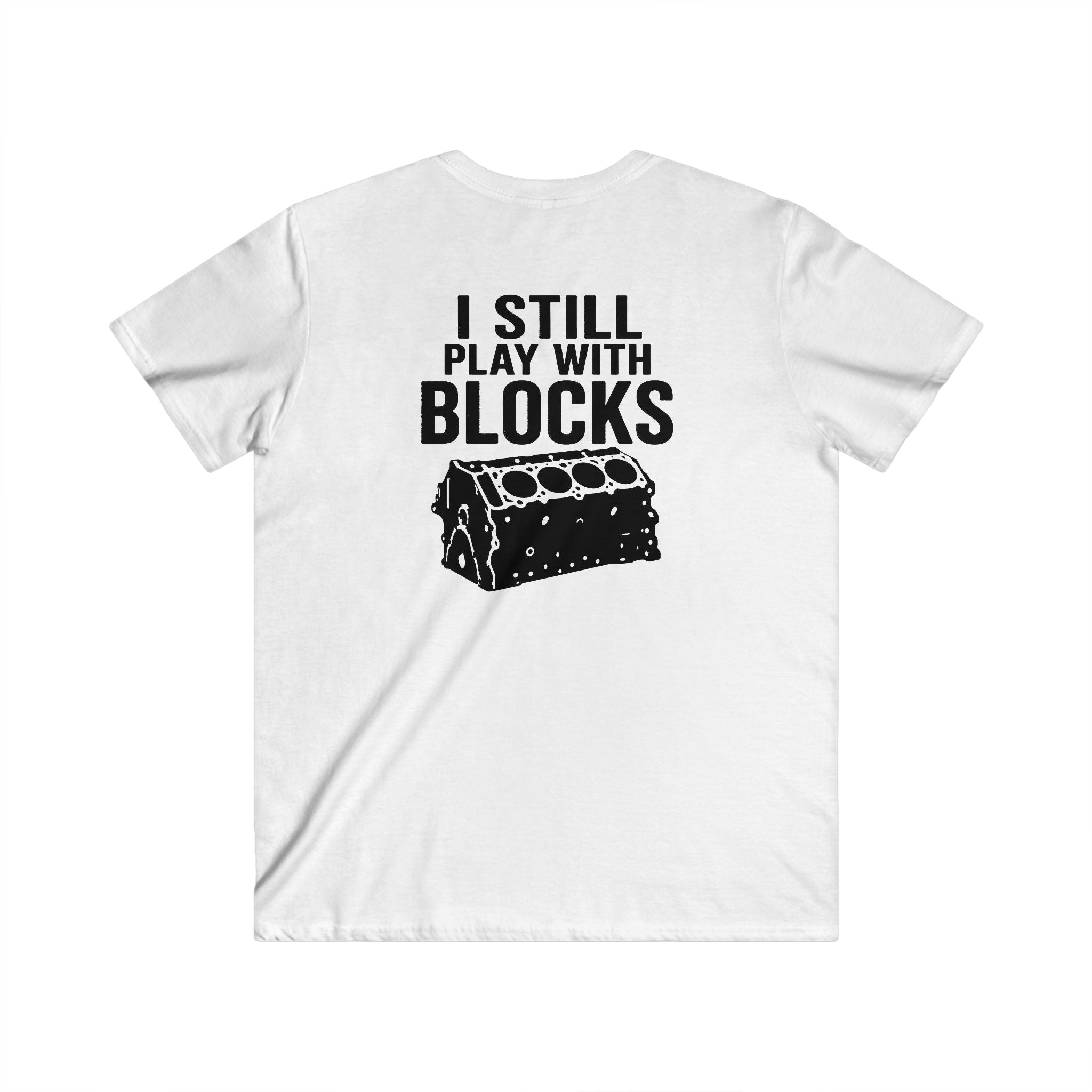 I Still Play With Blocks V-Neck