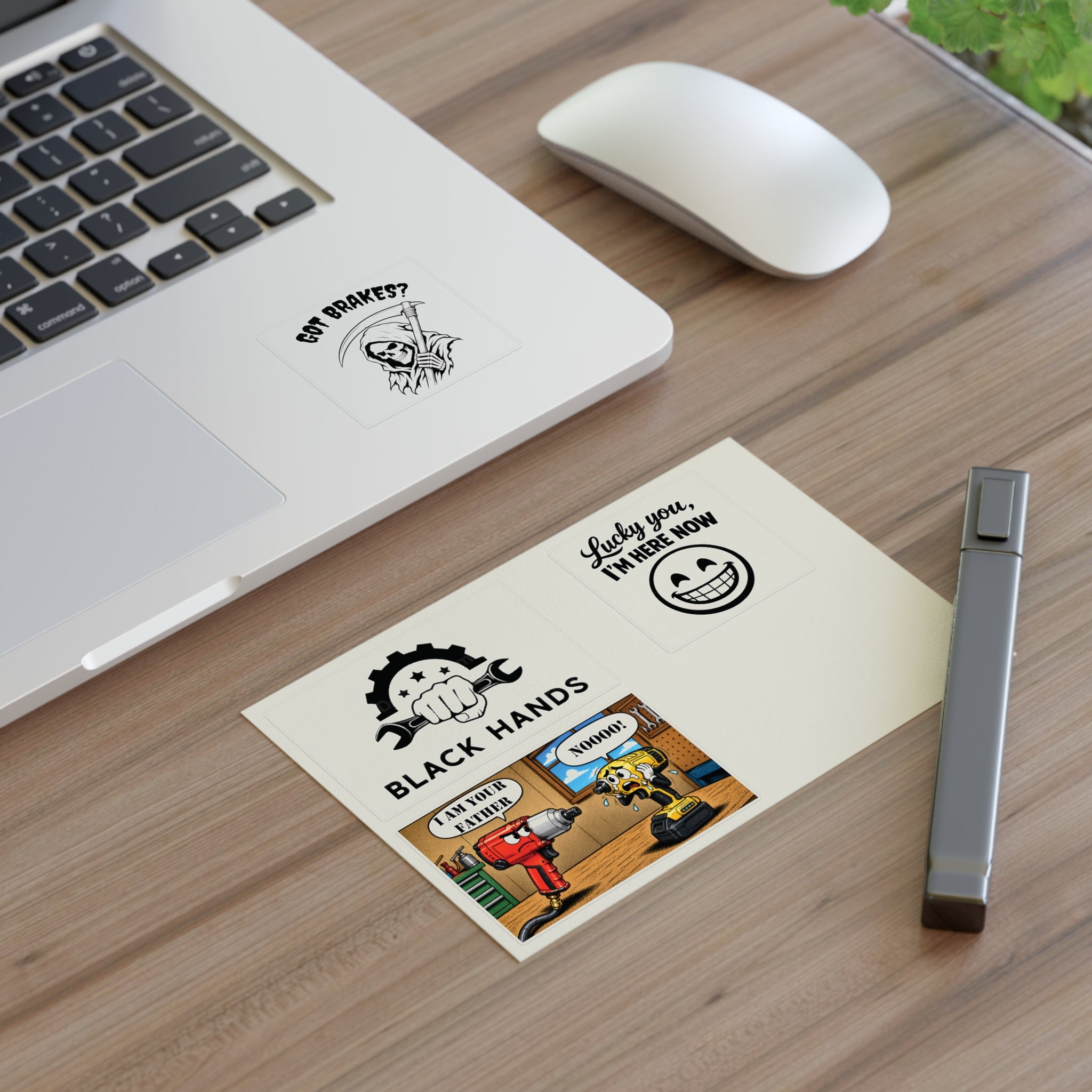 Black Hands Sticker Sheet 4
