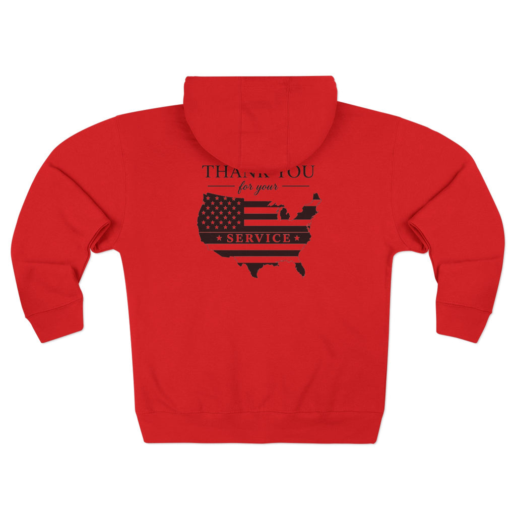 Military Appreciation Zip Hoodie