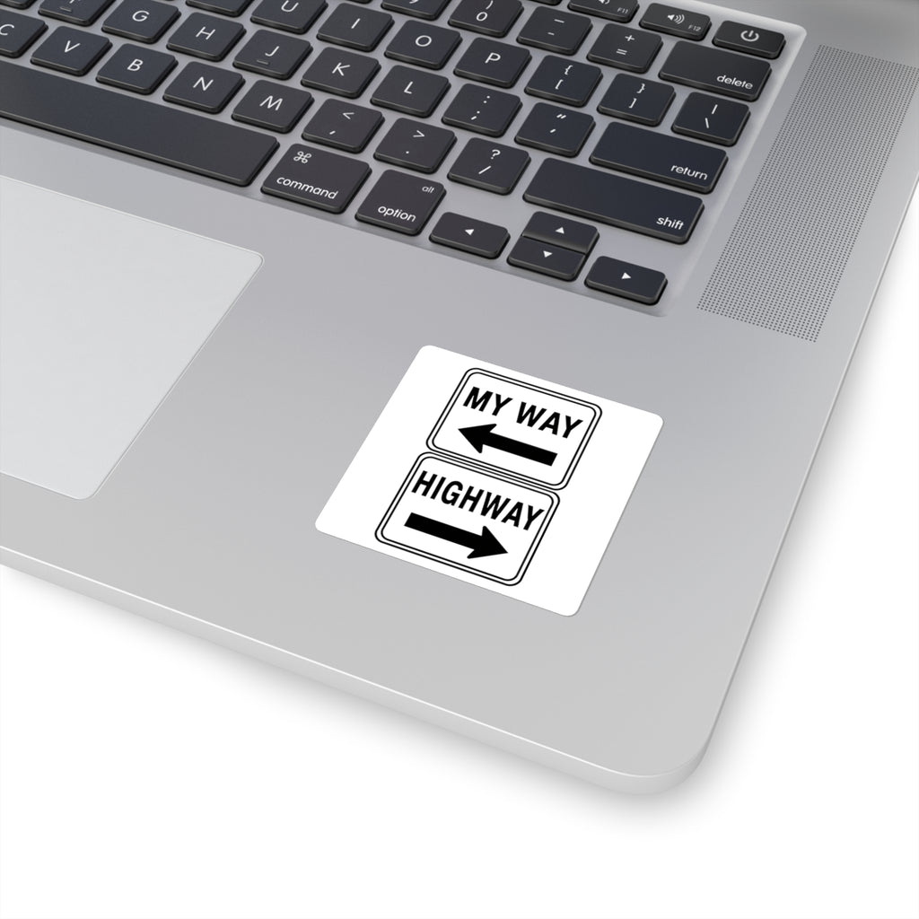My Way / Highway Sticker