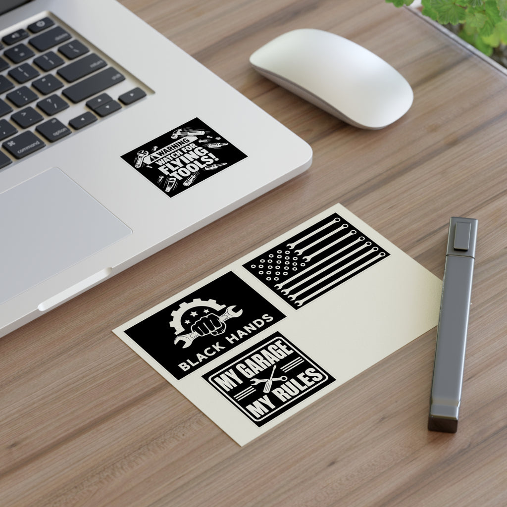 Black Hands Sticker Sheet 6