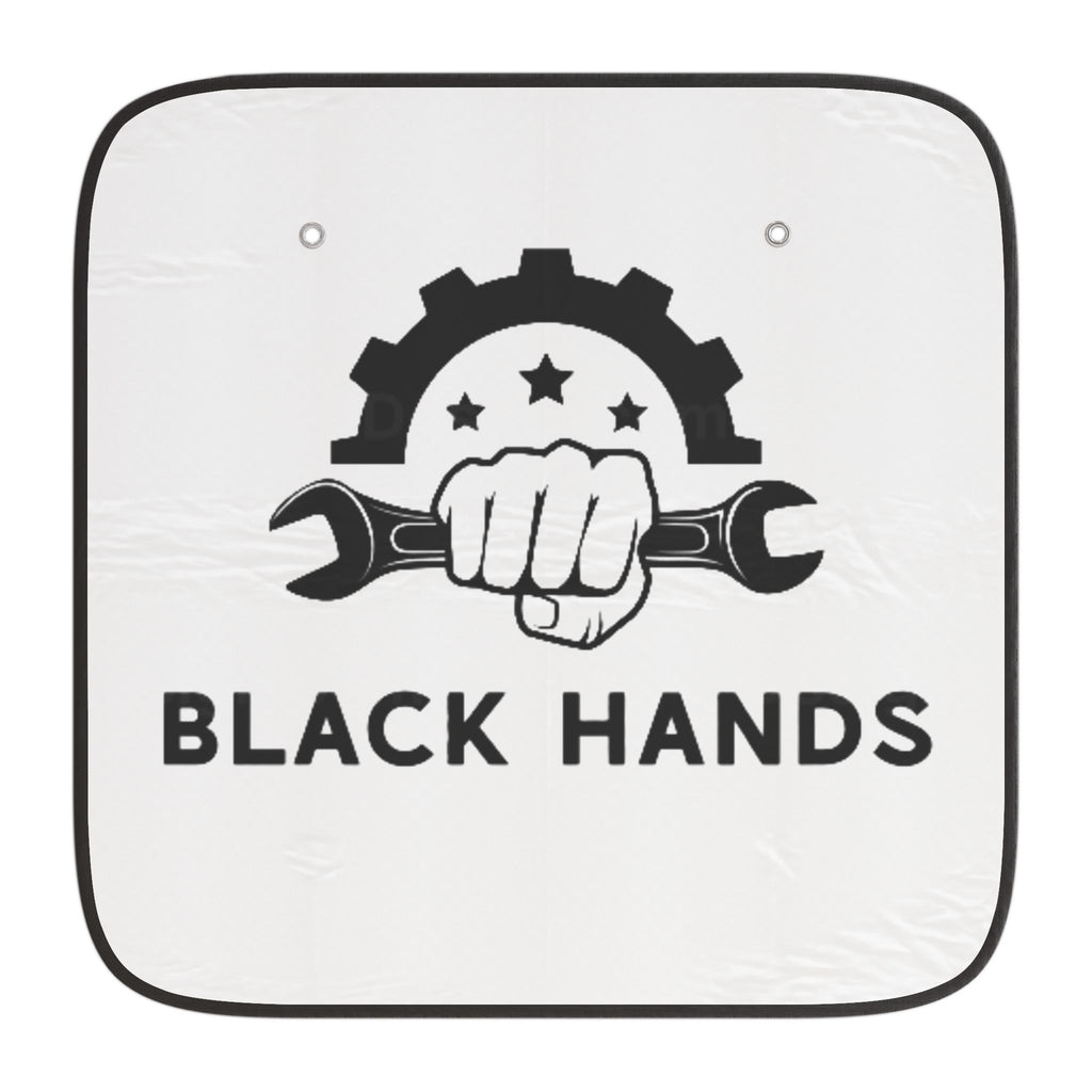 Black Hands Logo Sunshade