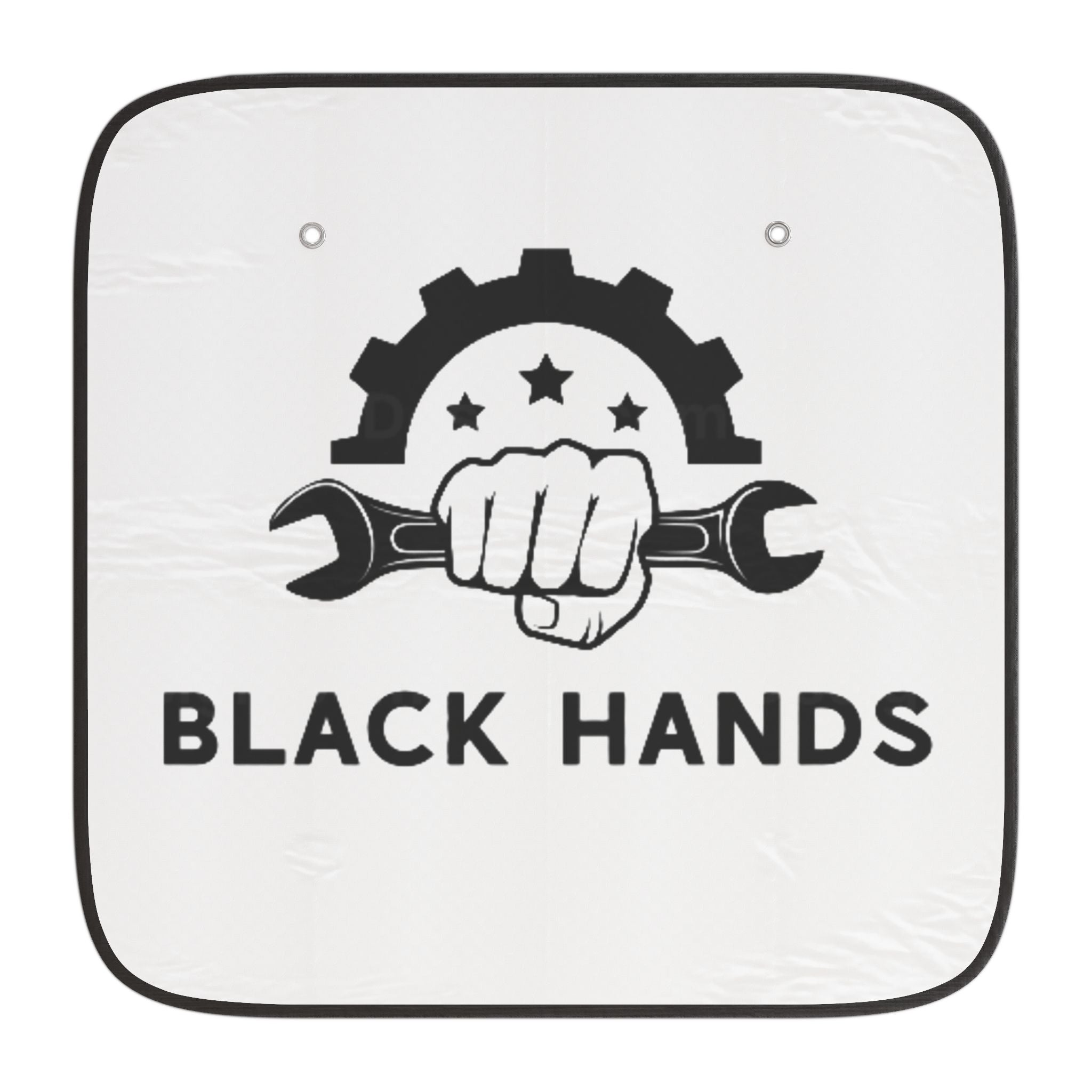 Black Hands Logo Sunshade