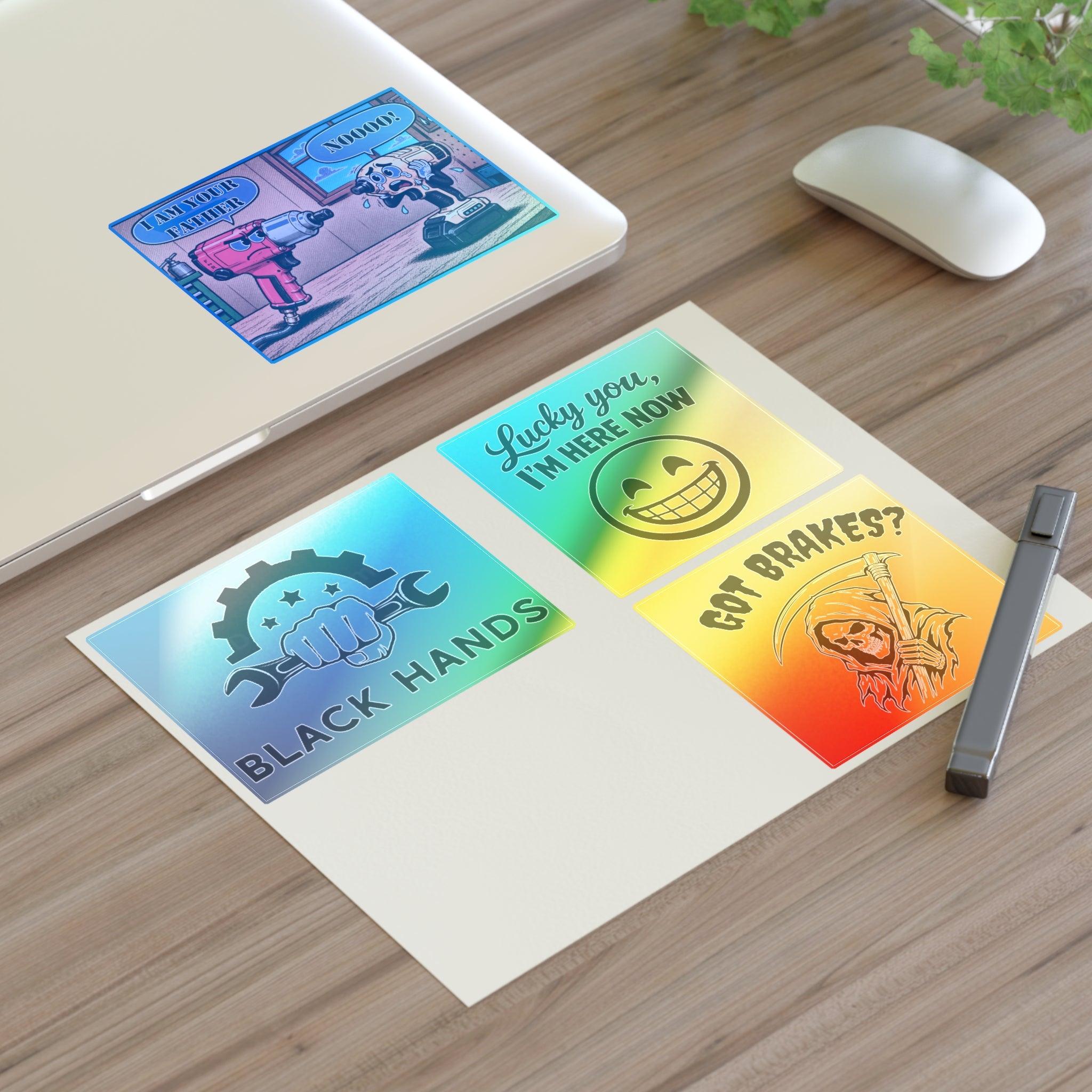 Black Hands Sticker Sheet 4