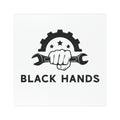 Black Hands Logo Car Magnet