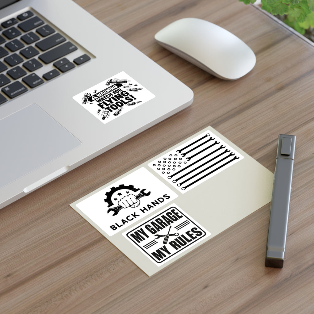 Black Hands Sticker Sheet 2