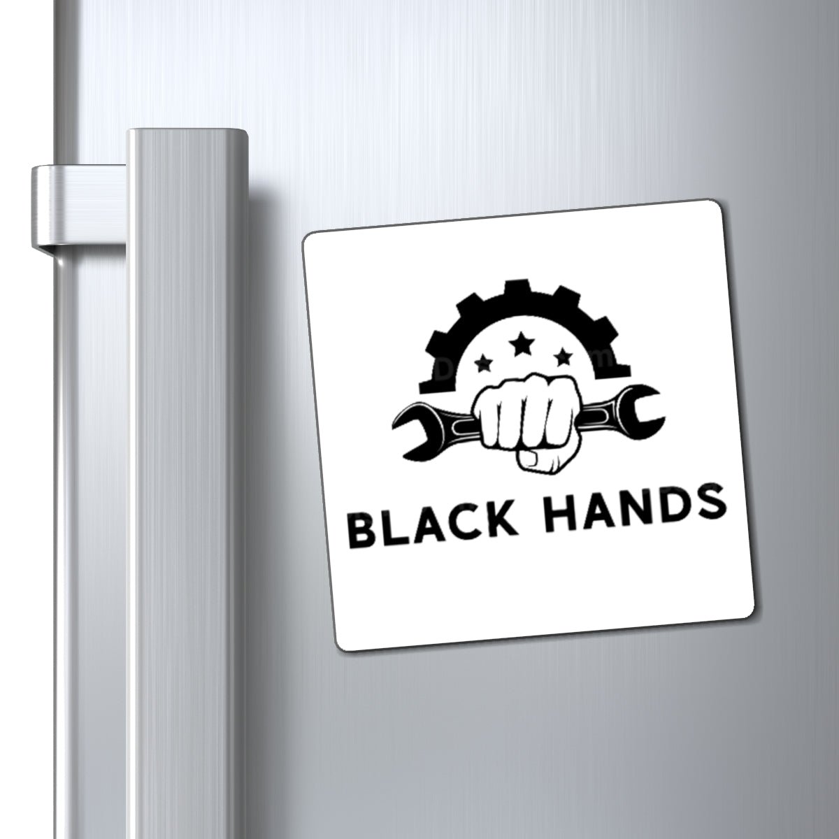 Black Hands Logo Magnet