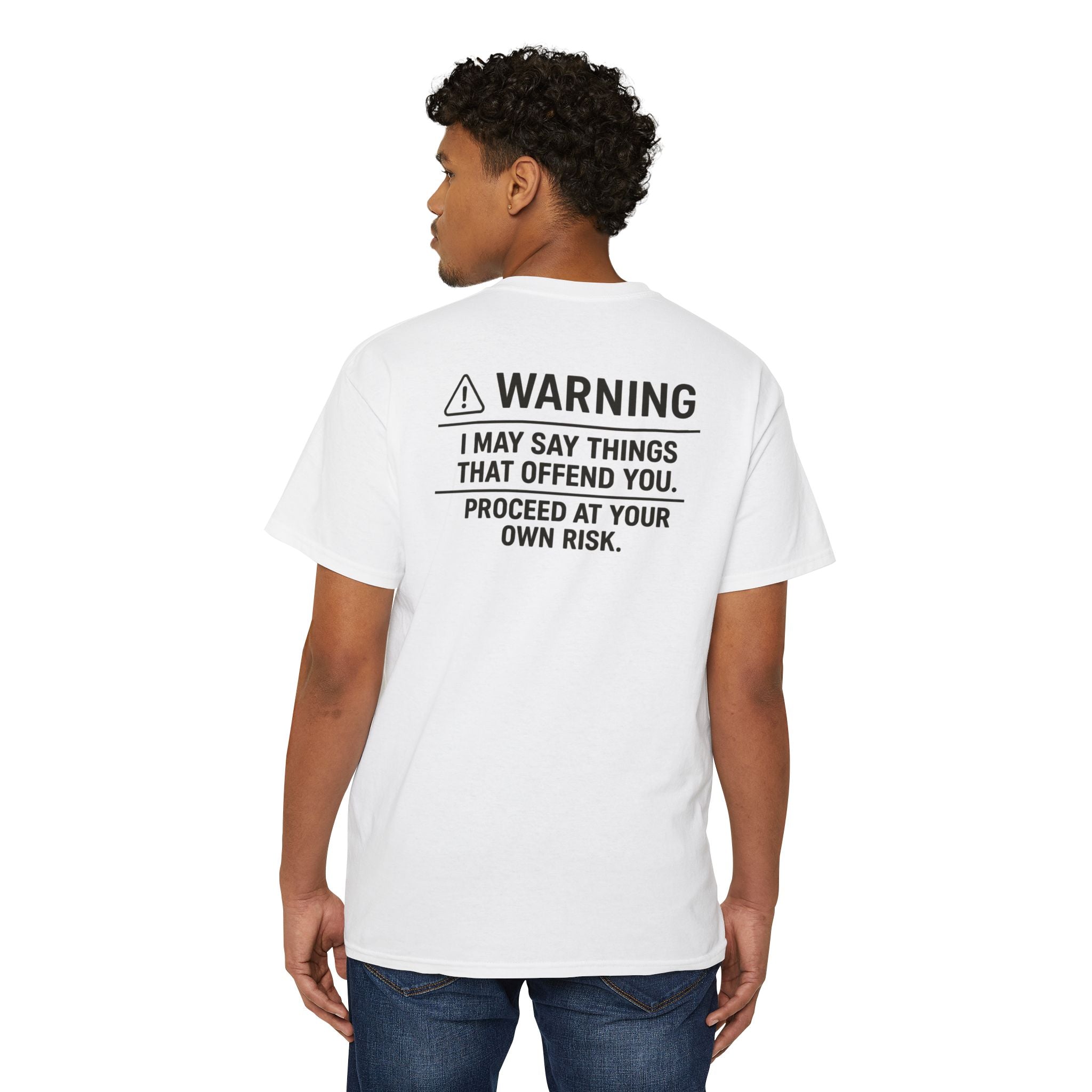 Warning: I May Say Things That Offend You Pocket Tee