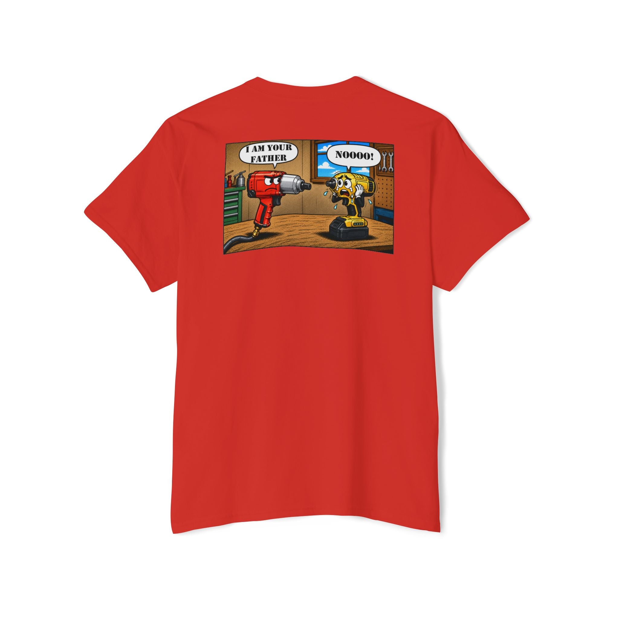 I Am Your Father Comic Humor Pocket Tee