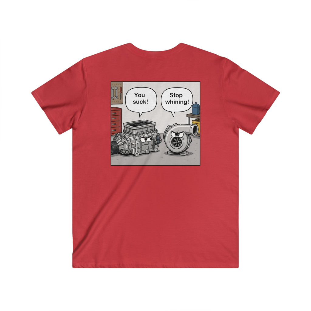 You Suck! / Stop Whining! Cartoon Humor V-Neck