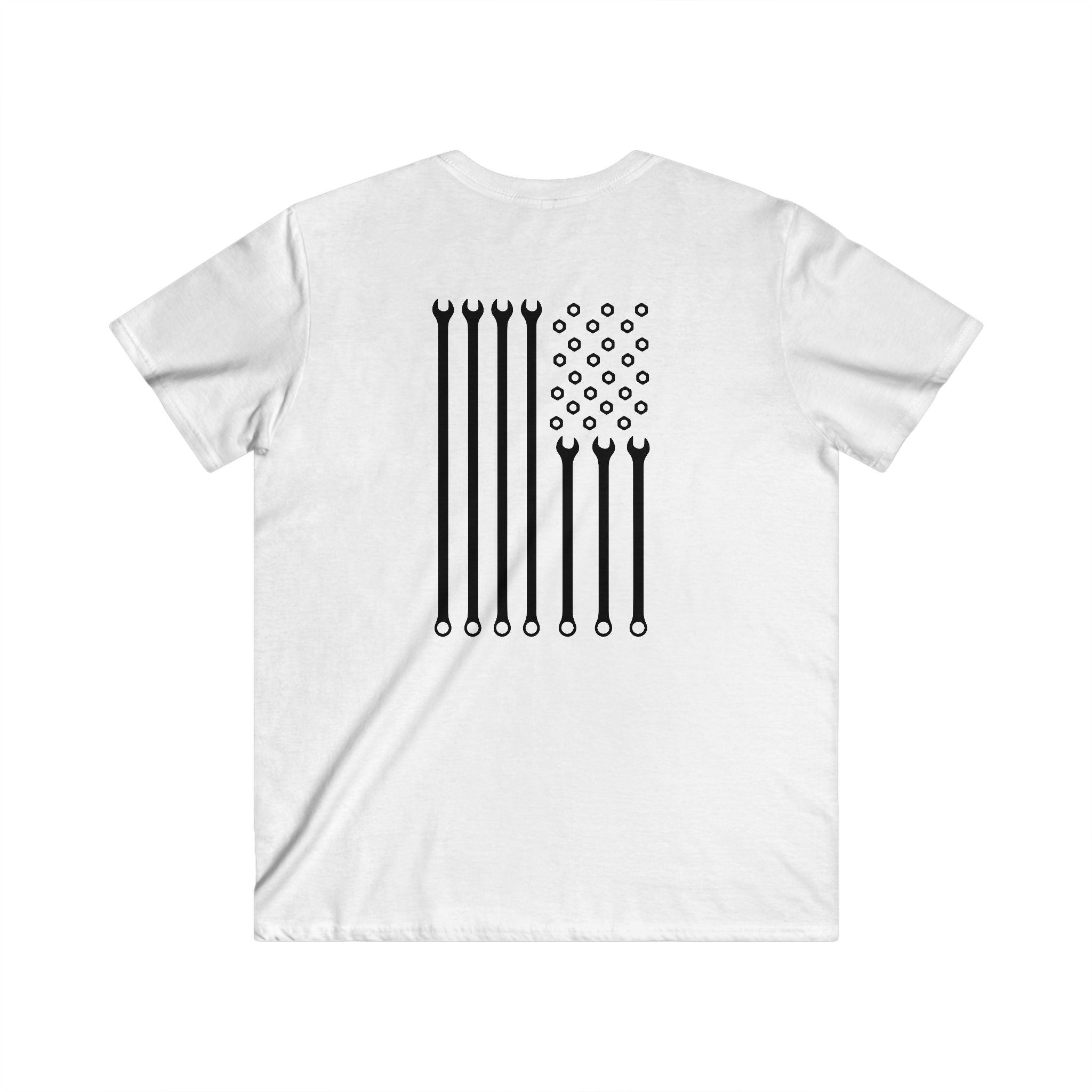 American Wrench Flag V‑Neck